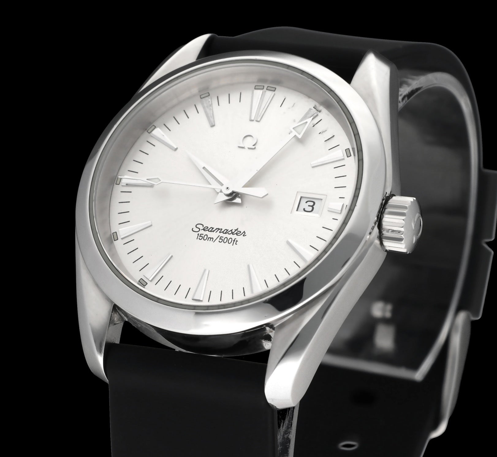 Omega Seamaster Aqua Terra 2518.30.00 - 1998 - Omega horloge - Omega kopen - Omega heren horloge - Trophies Watches