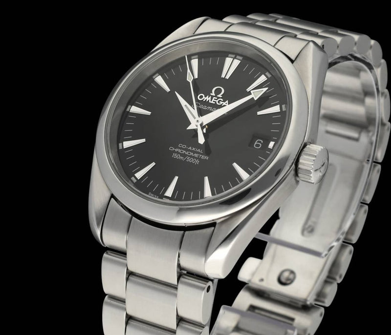 Omega Seamaster Aqua Terra Co-axial 2504.50.00 - 2003 - Omega horloge - Omega kopen - Omega heren horloge - Trophies Watches