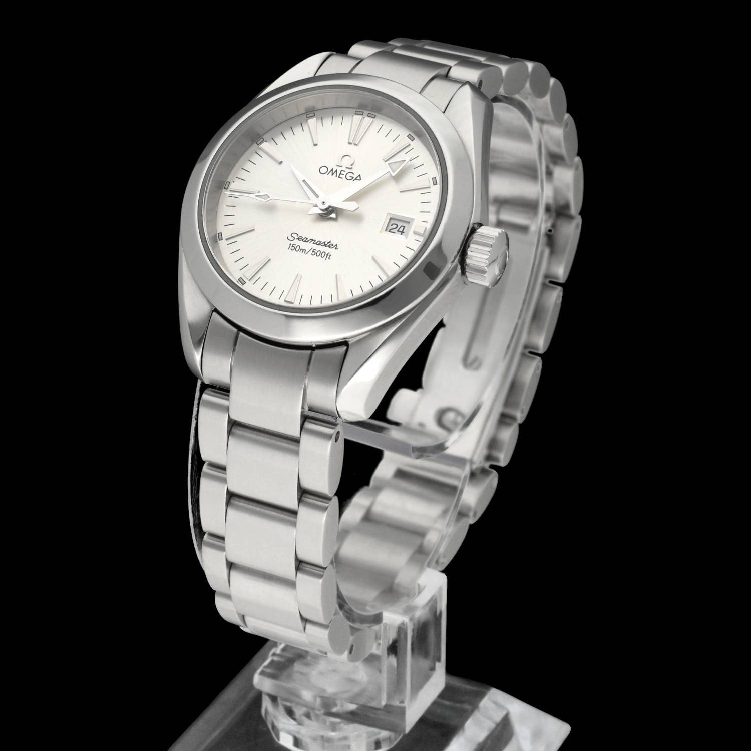 Omega Seamaster Aqua Terra 2577.30 - 2002 - Omega horloge - Omega kopen - Omega dames horloge - Trophies Watches