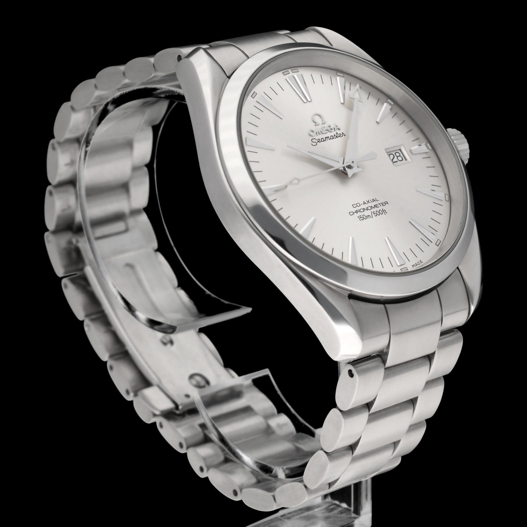 Omega Seamaster Aqua Terra Co-axial 2502.30.00 - 2003 - Omega horloge - Omega kopen - Omega heren horloge - Trophies Watches