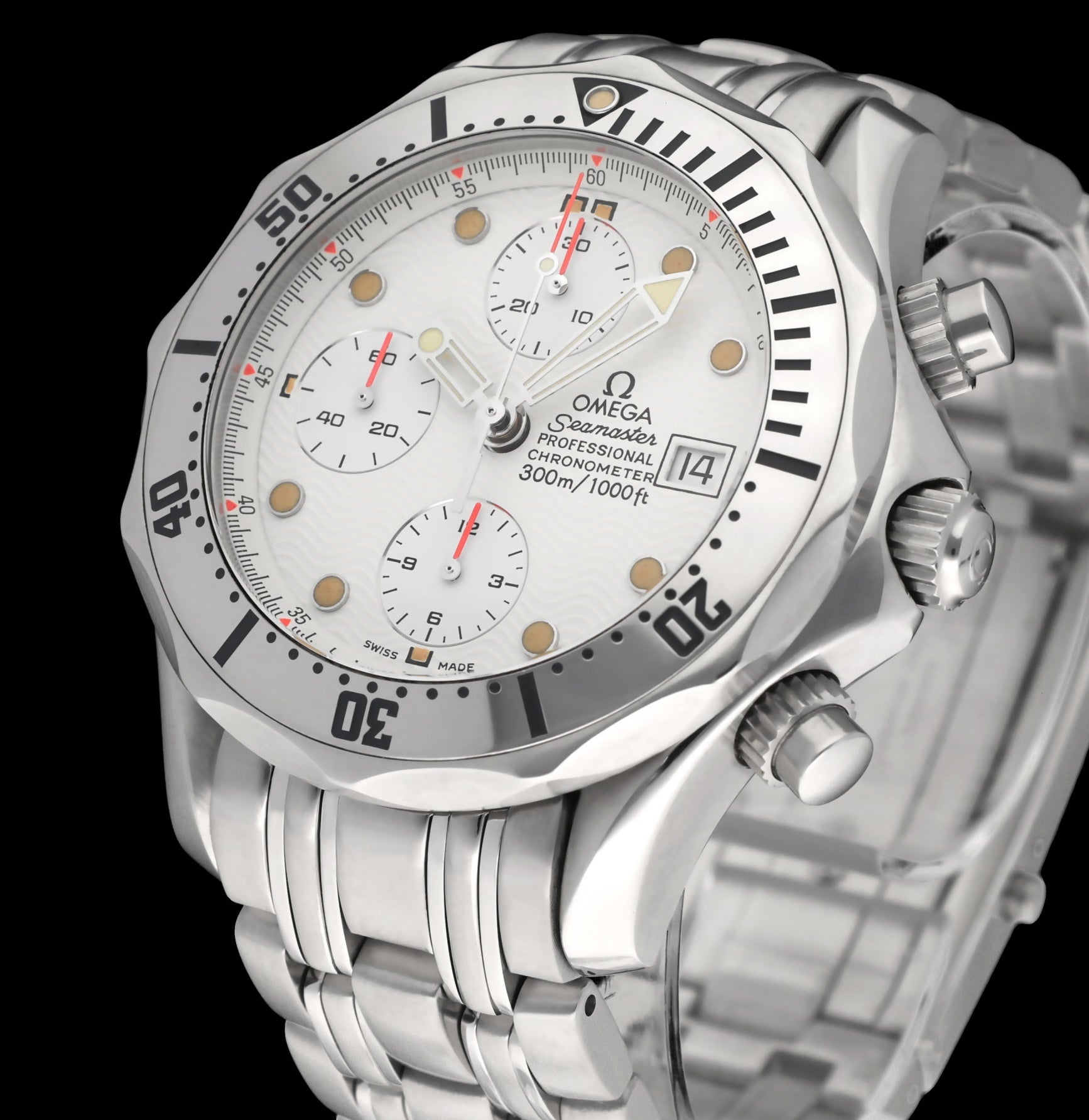 Omega Seamaster Diver 300 M 2598.20.00 - 1997 - Omega horloge - Omega kopen - Omega heren horloge - Trophies Watches