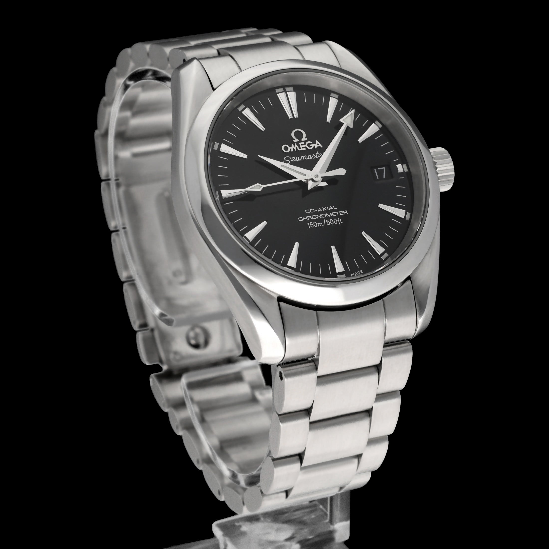 Omega Seamaster Aqua Terra Co-axial 2504.50.00 - 2006 - Omega horloge - Omega kopen - Omega heren horloge - Trophies Watches