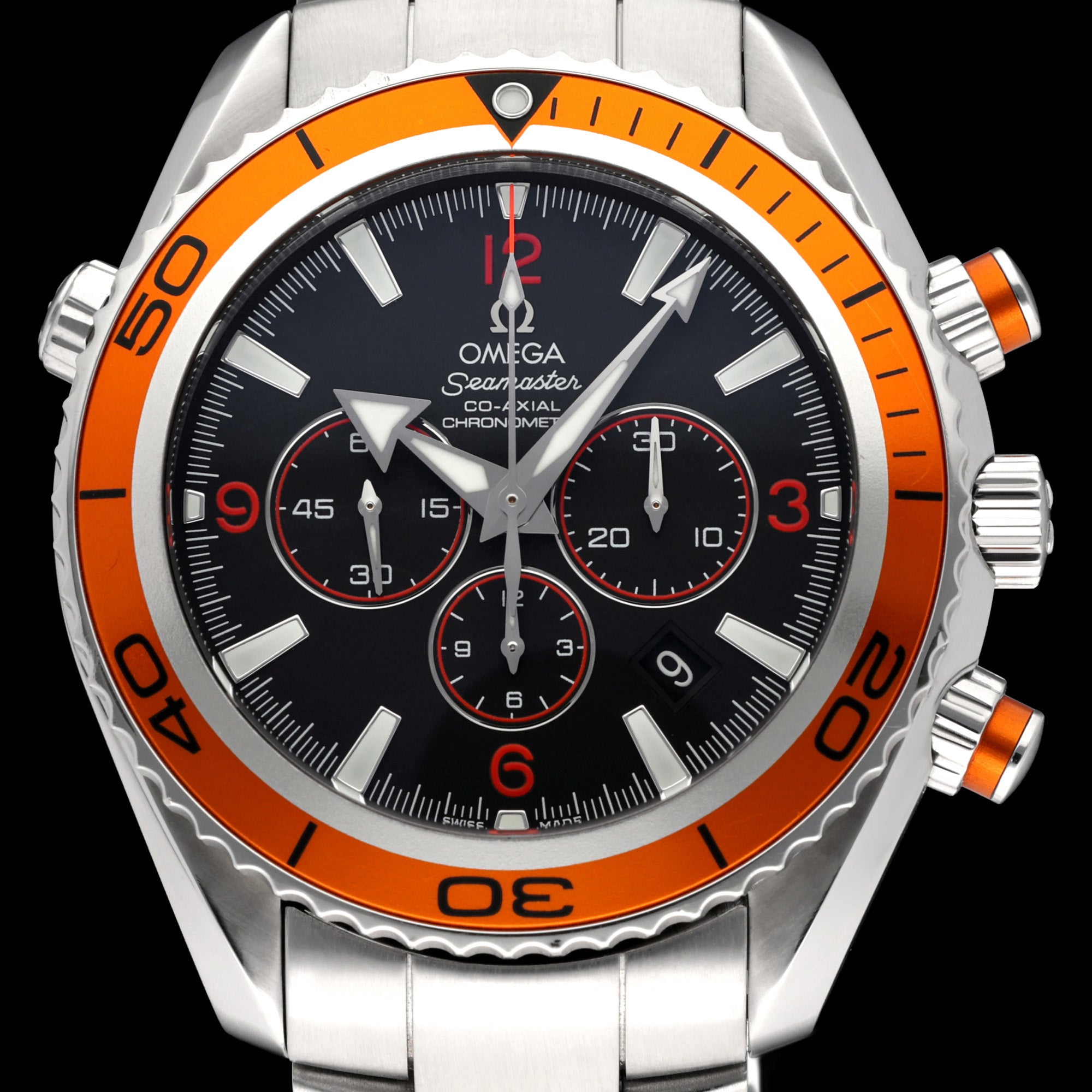 Omega Seamaster Planet Ocean Chronograph 2218.50.00 - 2006 - Omega horloge - Omega kopen - Omega heren horloge - Trophies Watches