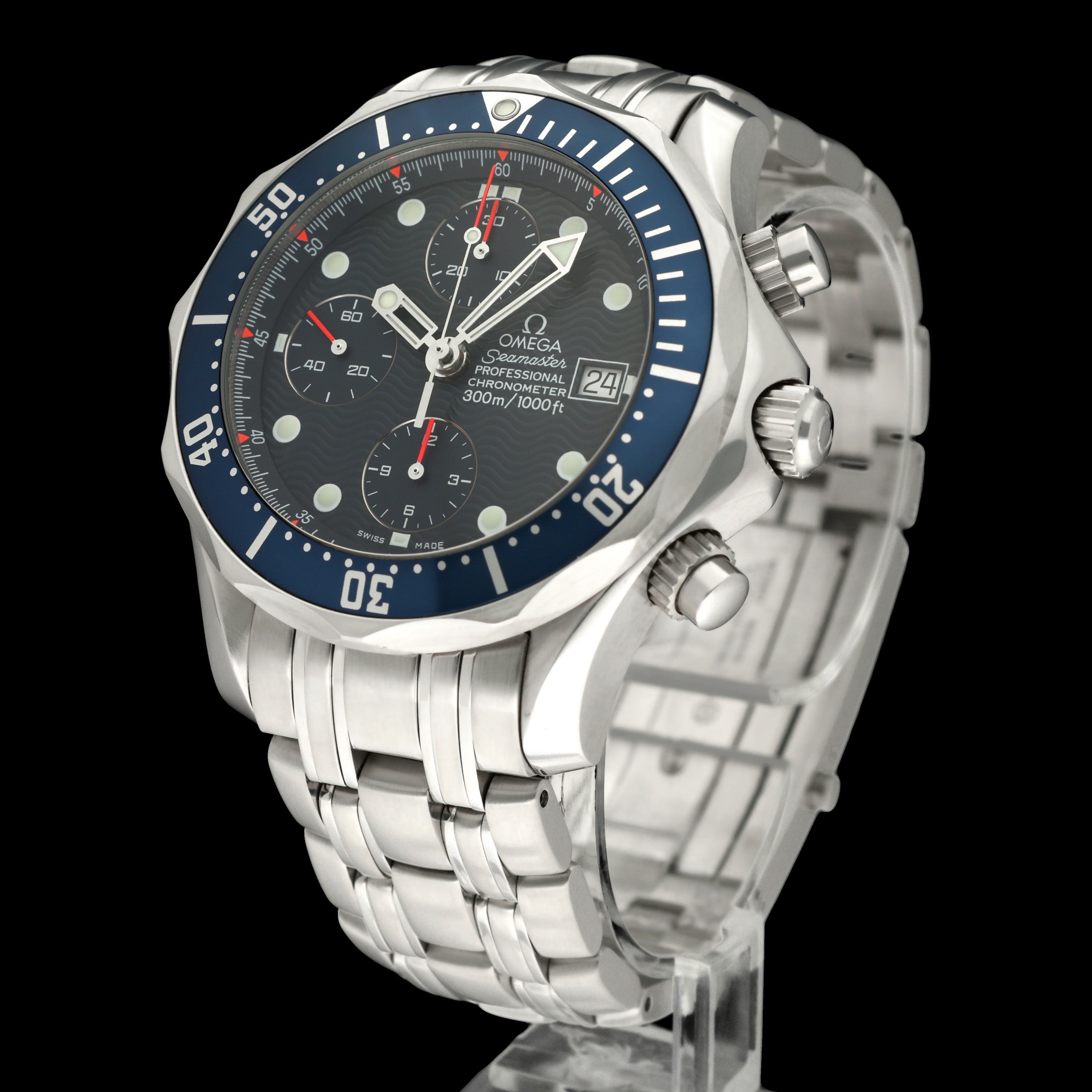 Omega Seamaster Diver 300 M 2599.80.00 - 1999 - Omega horloge - Omega kopen - Omega heren horloge - Trophies Watches