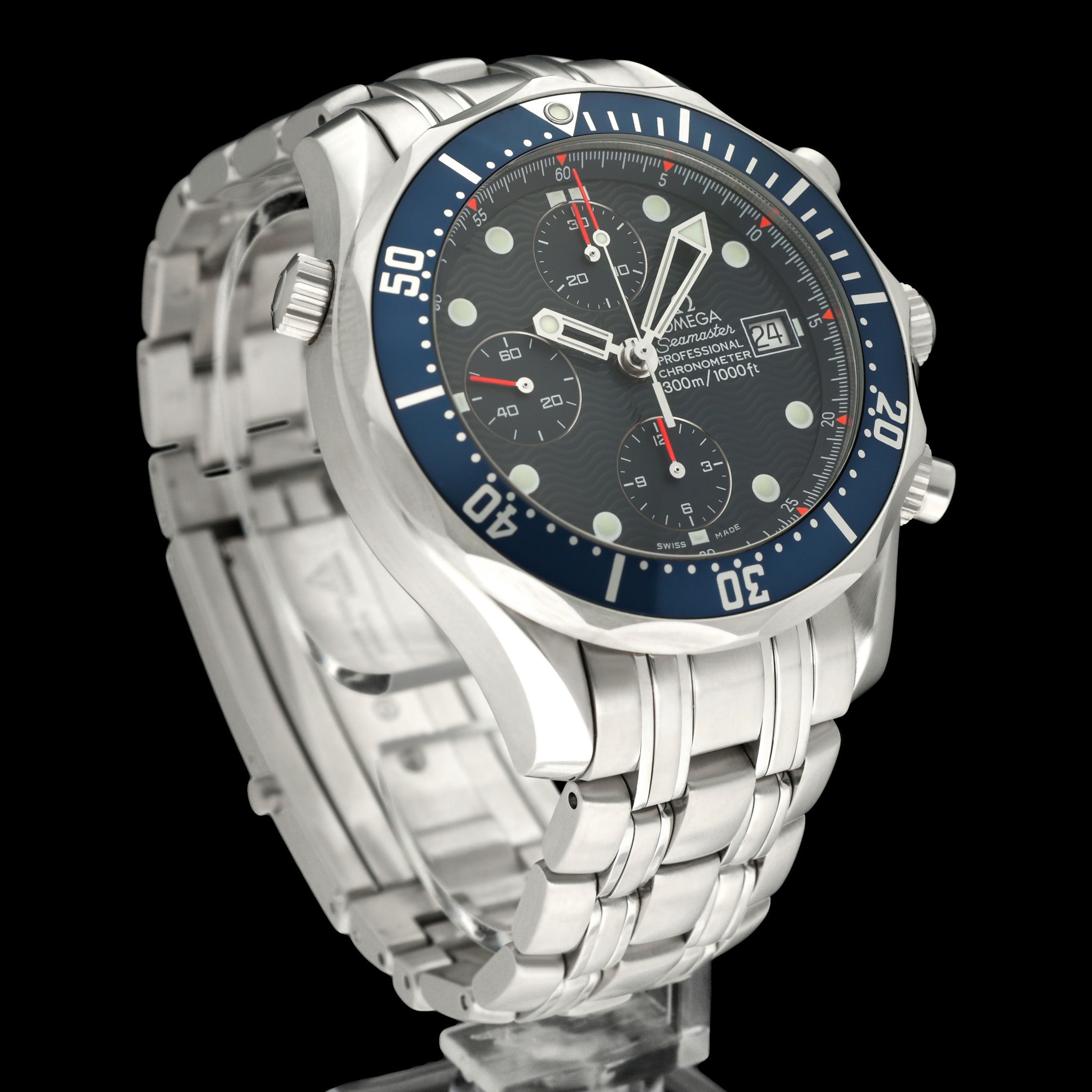 Omega Seamaster Diver 300 M 2599.80.00 - 1999 - Omega horloge - Omega kopen - Omega heren horloge - Trophies Watches