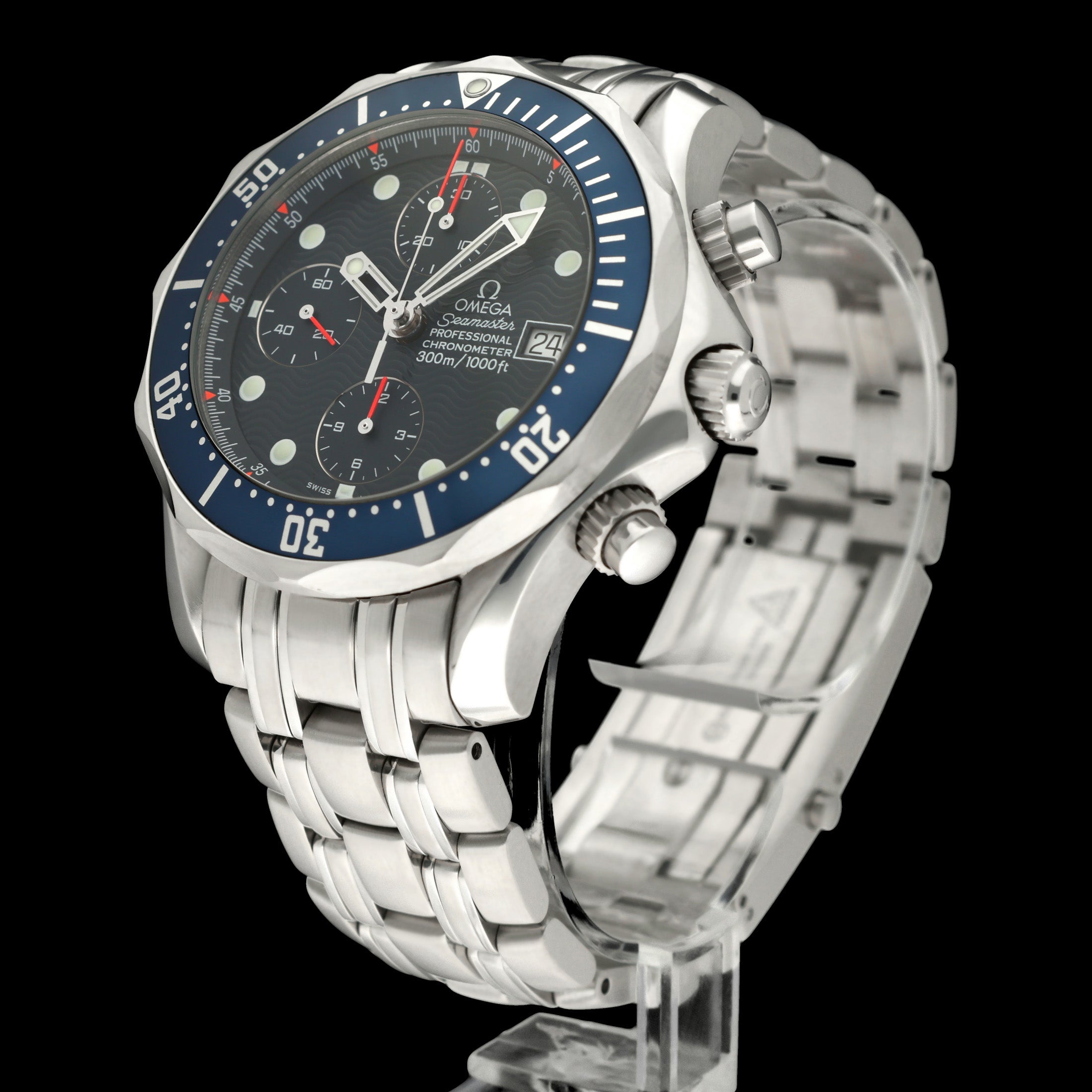 Omega Seamaster Diver 300 M 2599.80.00 - 1999 - Omega horloge - Omega kopen - Omega heren horloge - Trophies Watches