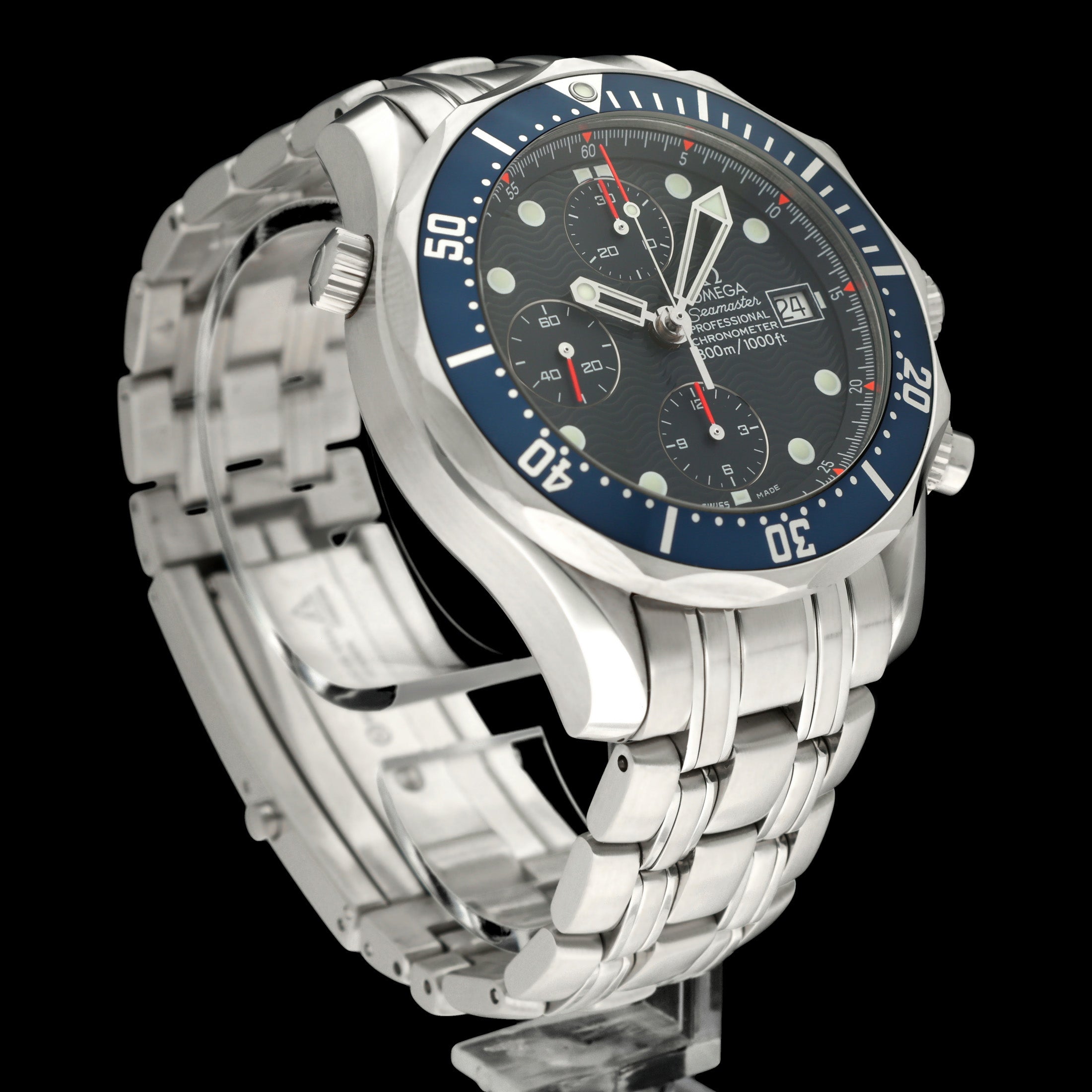 Omega Seamaster Diver 300 M 2599.80.00 - 1999 - Omega horloge - Omega kopen - Omega heren horloge - Trophies Watches
