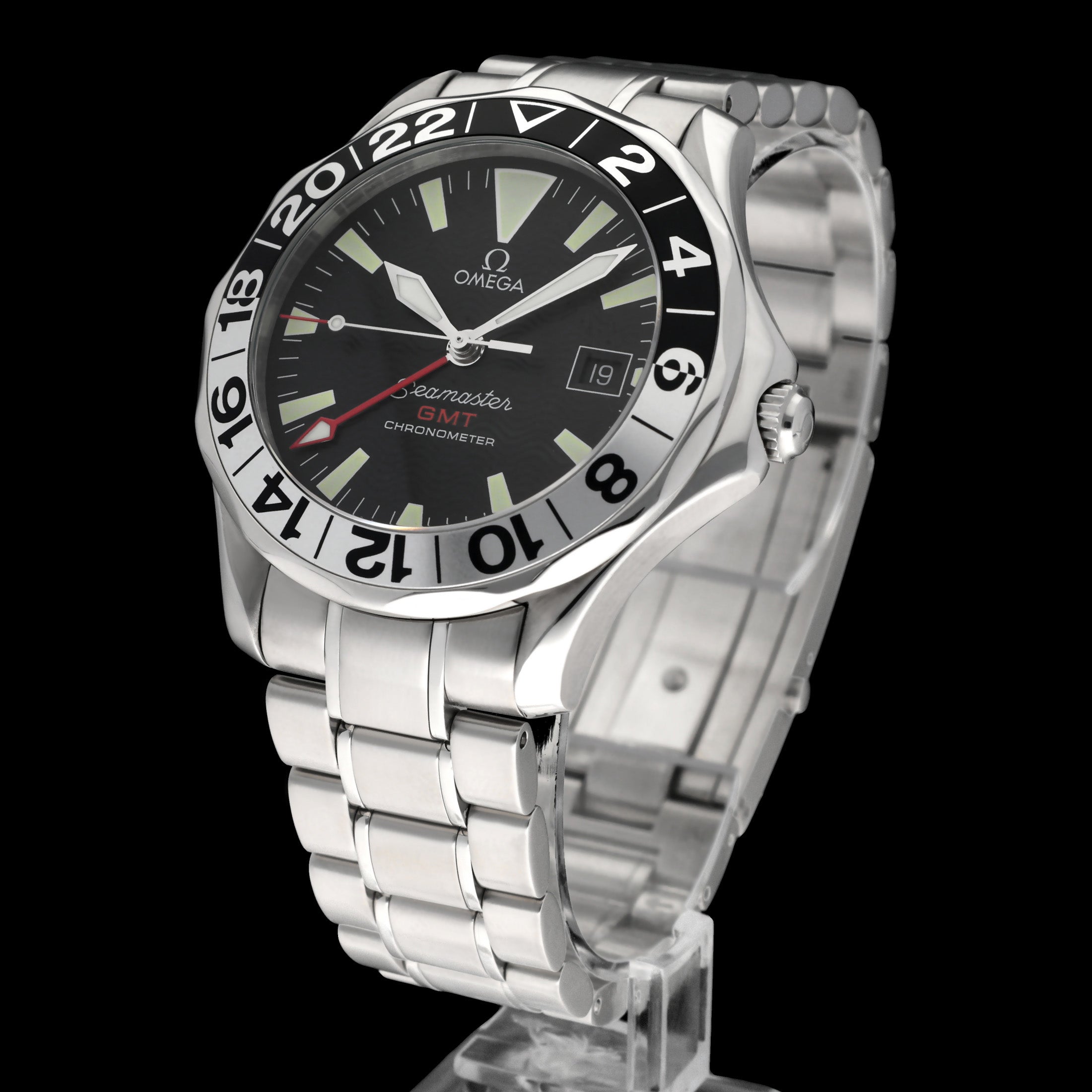 Omega Seamaster 2234.50 GMT 300M - 2001 - Omega horloge - Omega kopen - Omega heren horloge - Trophies Watches