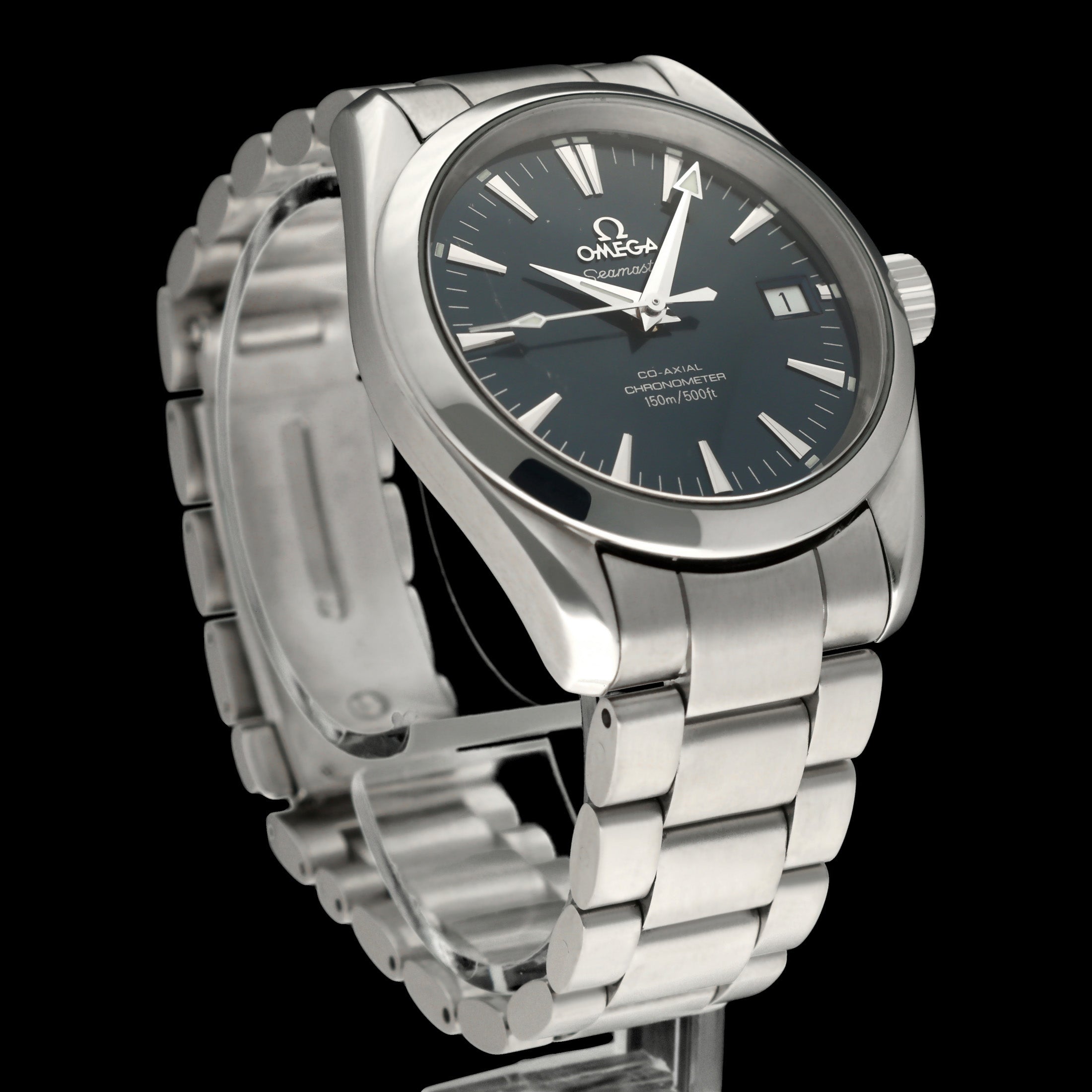 Omega Seamaster Aqua Terra Co-axial 2504.80.00 - 2007 - Omega horloge - Omega kopen - Omega heren horloge - Trophies Watches