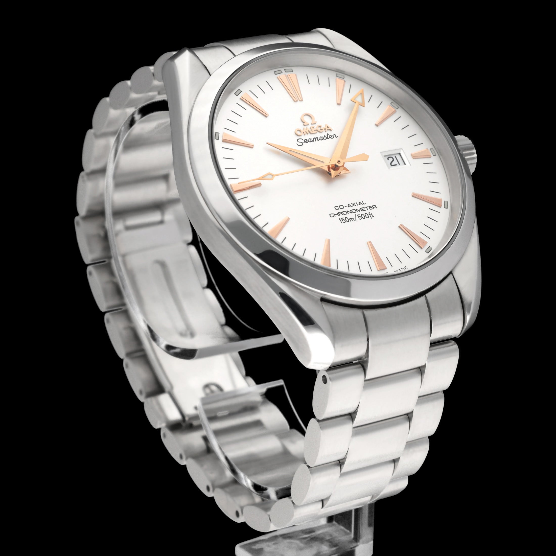 Omega Seamaster Aqua Terra Co-axial 2502.34.00 - 2019 - Omega horloge - Omega kopen - Omega heren horloge - Trophies Watches