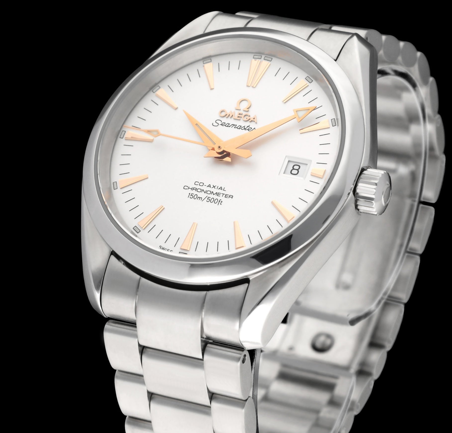 Omega Seamaster Aqua Terra Co-axial 2503.34.00 - 2004 - Omega horloge - Omega kopen - Omega heren horloge - Trophies Watches