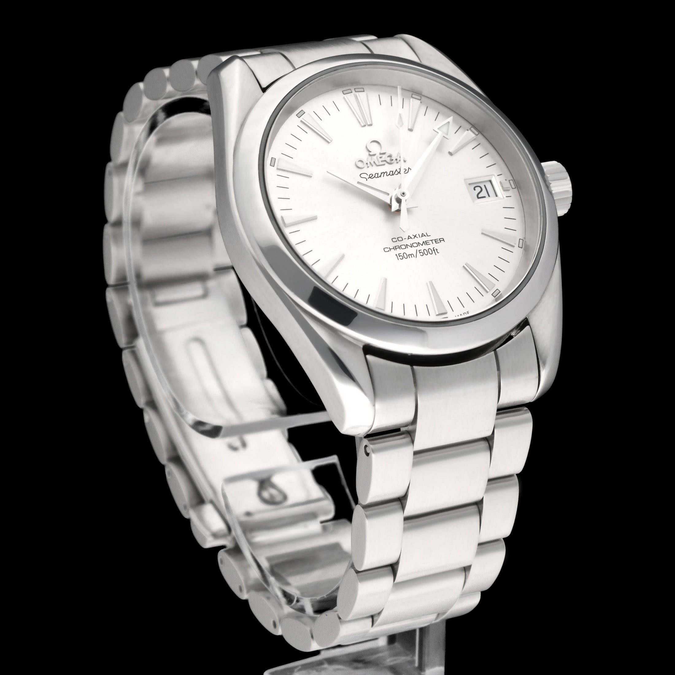 Omega Seamaster Aqua Terra Co-axial 2504.30.00 - 2007 - Omega horloge - Omega kopen - Omega heren horloge - Trophies Watches