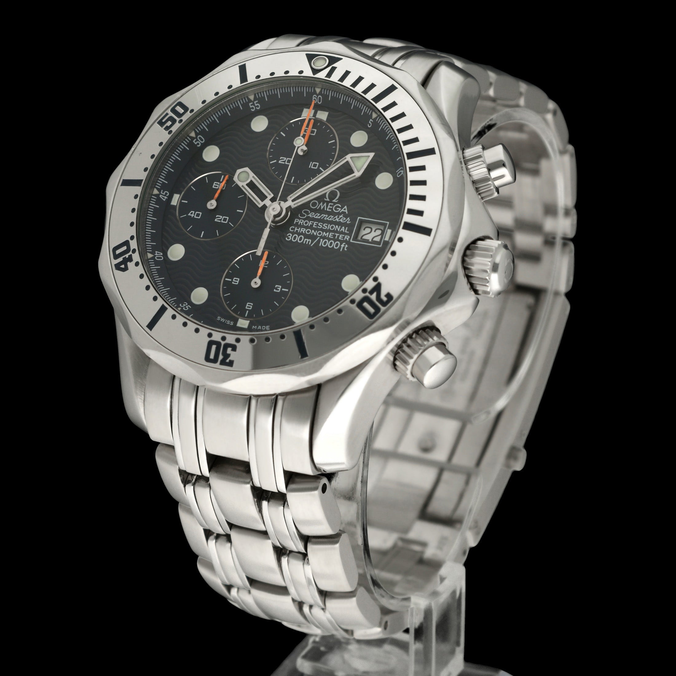 Omega Seamaster Diver 300 M 2589.30.00 - 2000 - Omega horloge - Omega kopen - Omega heren horloge - Trophies Watches