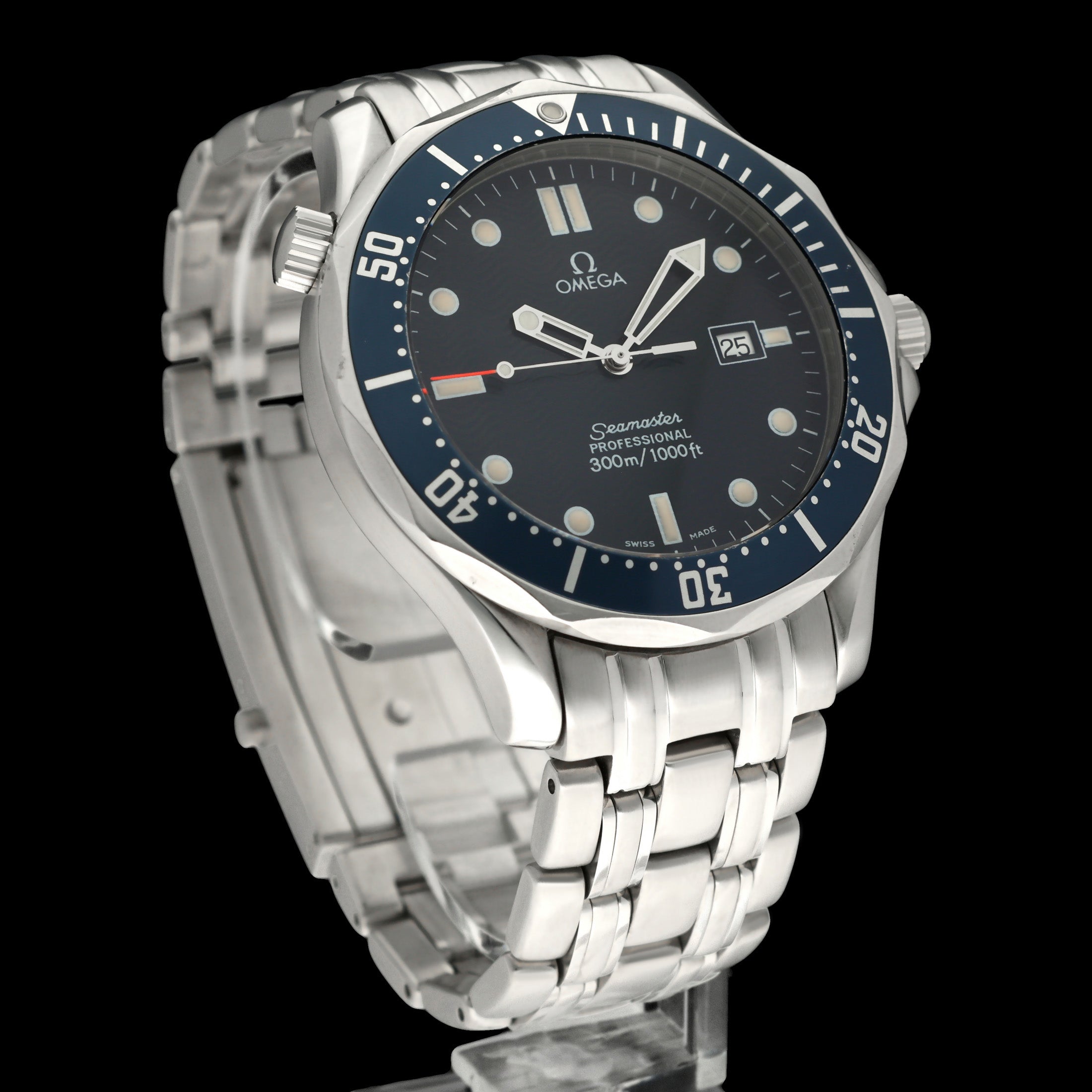 Omega Seamaster Diver 300 M 2541.80.00 - 1993 - Omega horloge - Omega kopen - Omega heren horloge - Trophies Watches