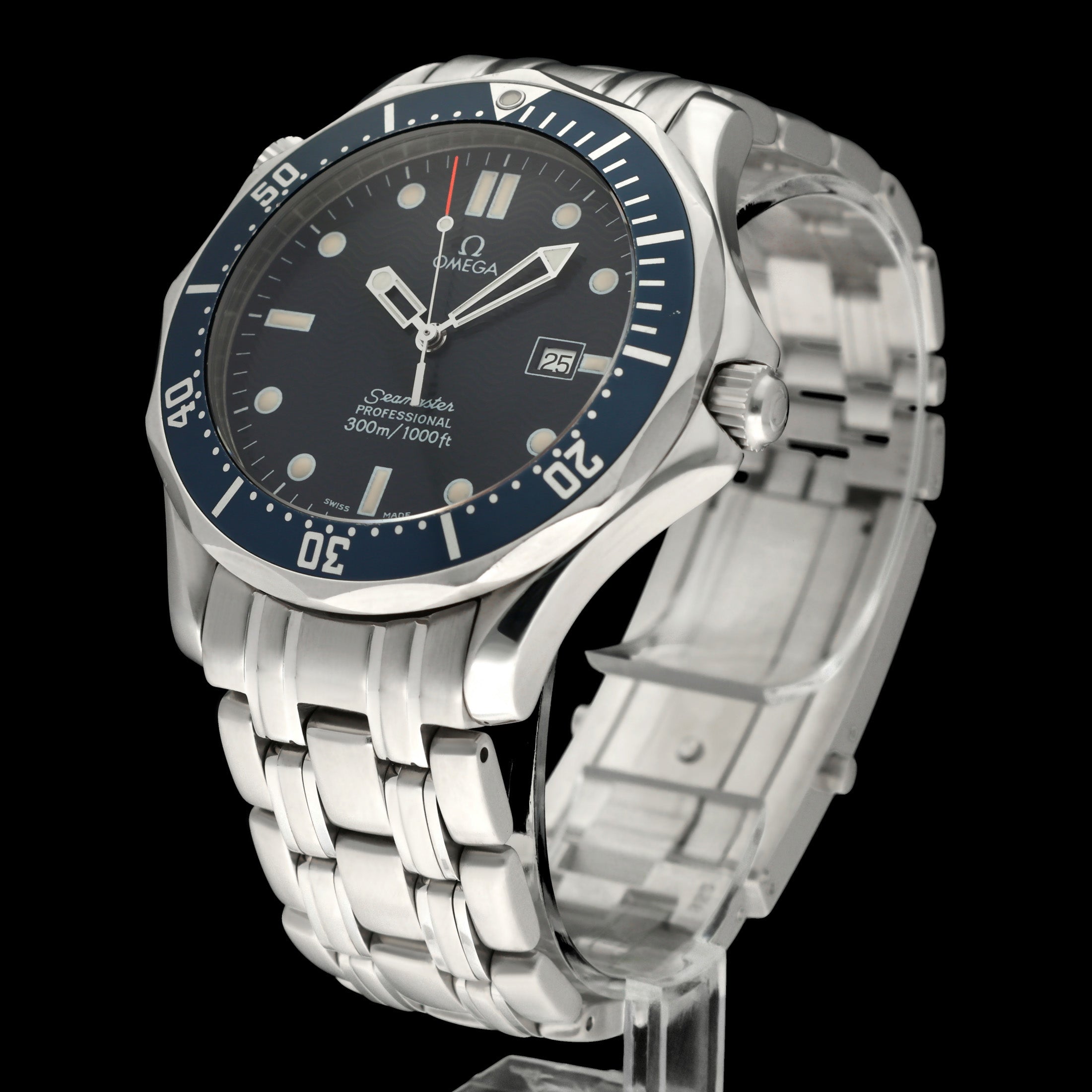 Omega Seamaster Diver 300 M 2541.80.00 - 1993 - Omega horloge - Omega kopen - Omega heren horloge - Trophies Watches