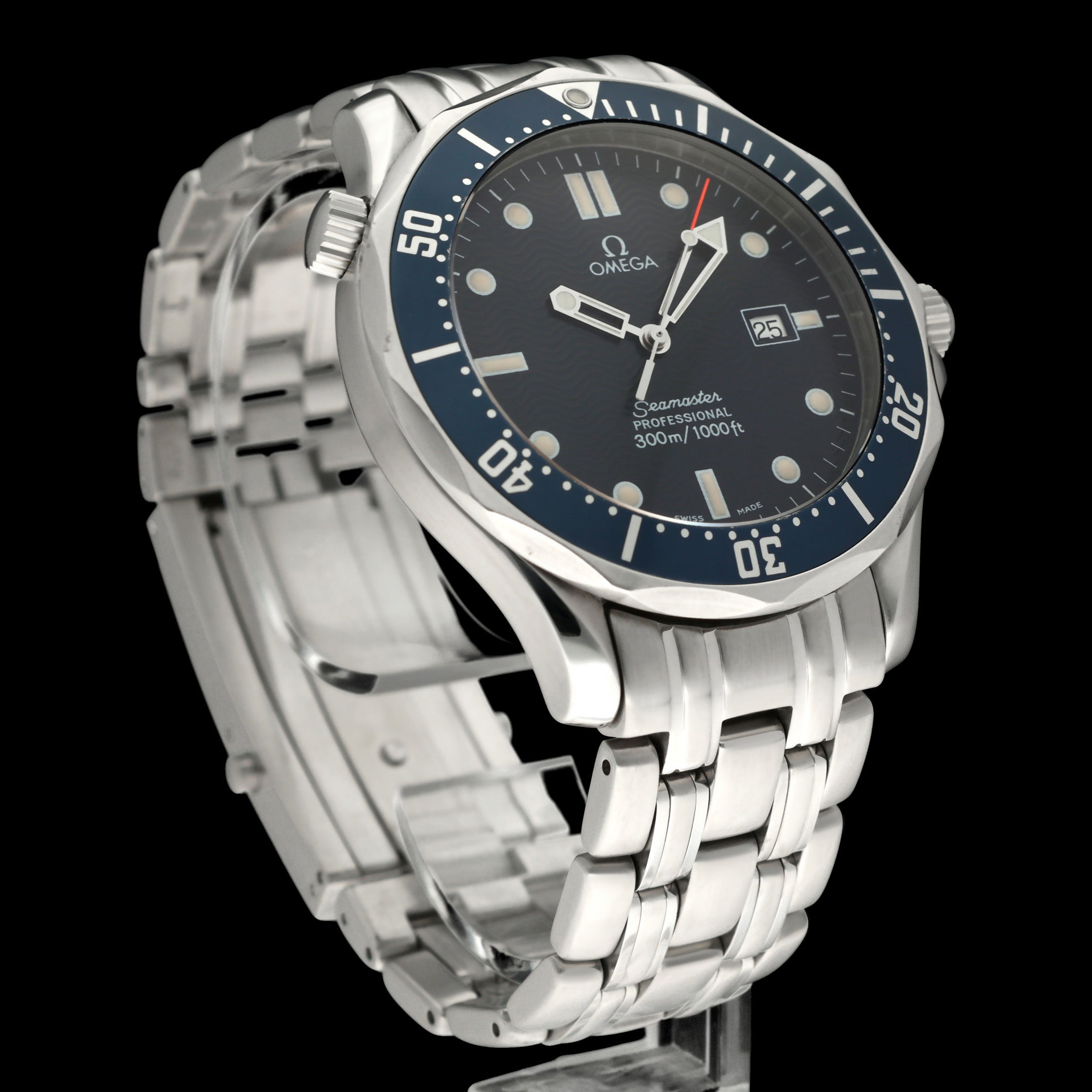 Omega Seamaster Diver 300 M 2541.80.00 - 1993 - Omega horloge - Omega kopen - Omega heren horloge - Trophies Watches