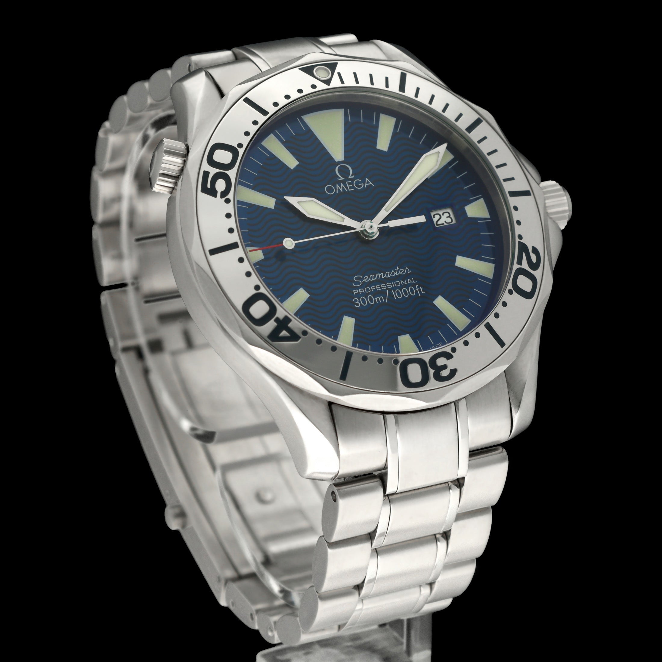 Omega Seamaster Diver 300 M 2265.80.00 - 2002 - Omega horloge - Omega kopen - Omega heren horloge - Trophies Watches