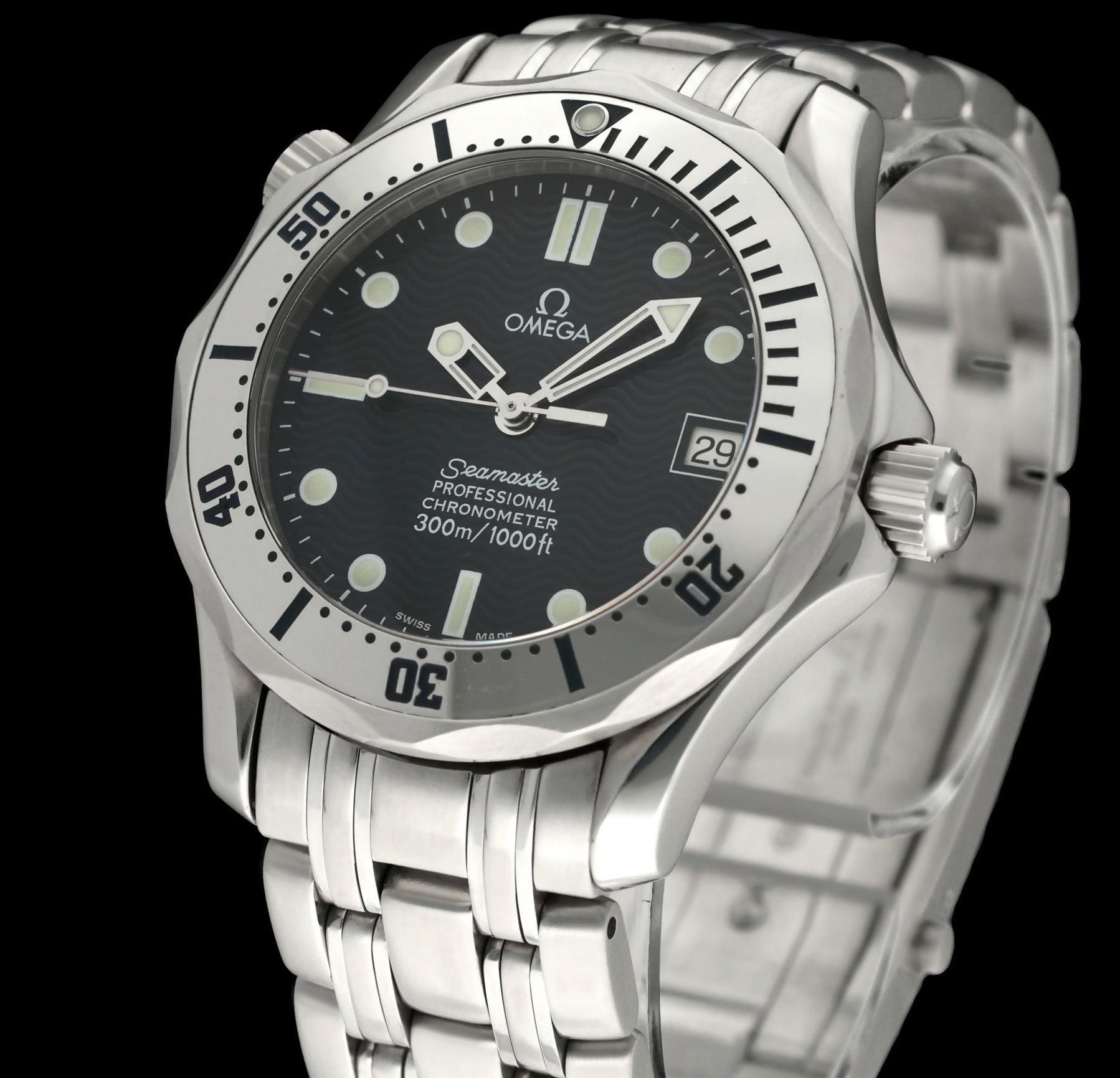 Omega Seamaster Diver 300 M 2552.80.00- 1999 - Omega horloge - Omega kopen - Omega heren horloge - Trophies Watches