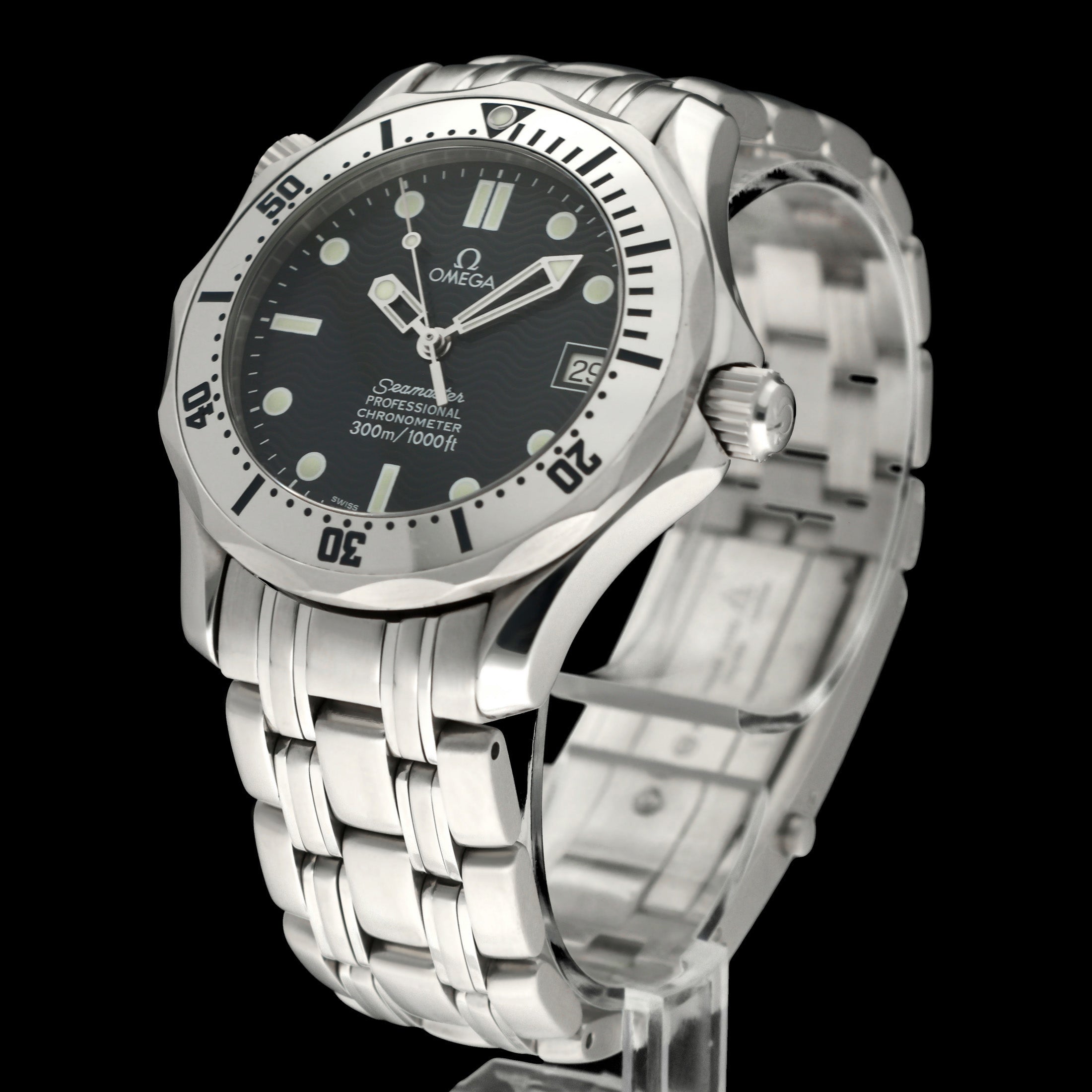 Omega Seamaster Diver 300 M 2552.80.00- 1999 - Omega horloge - Omega kopen - Omega heren horloge - Trophies Watches