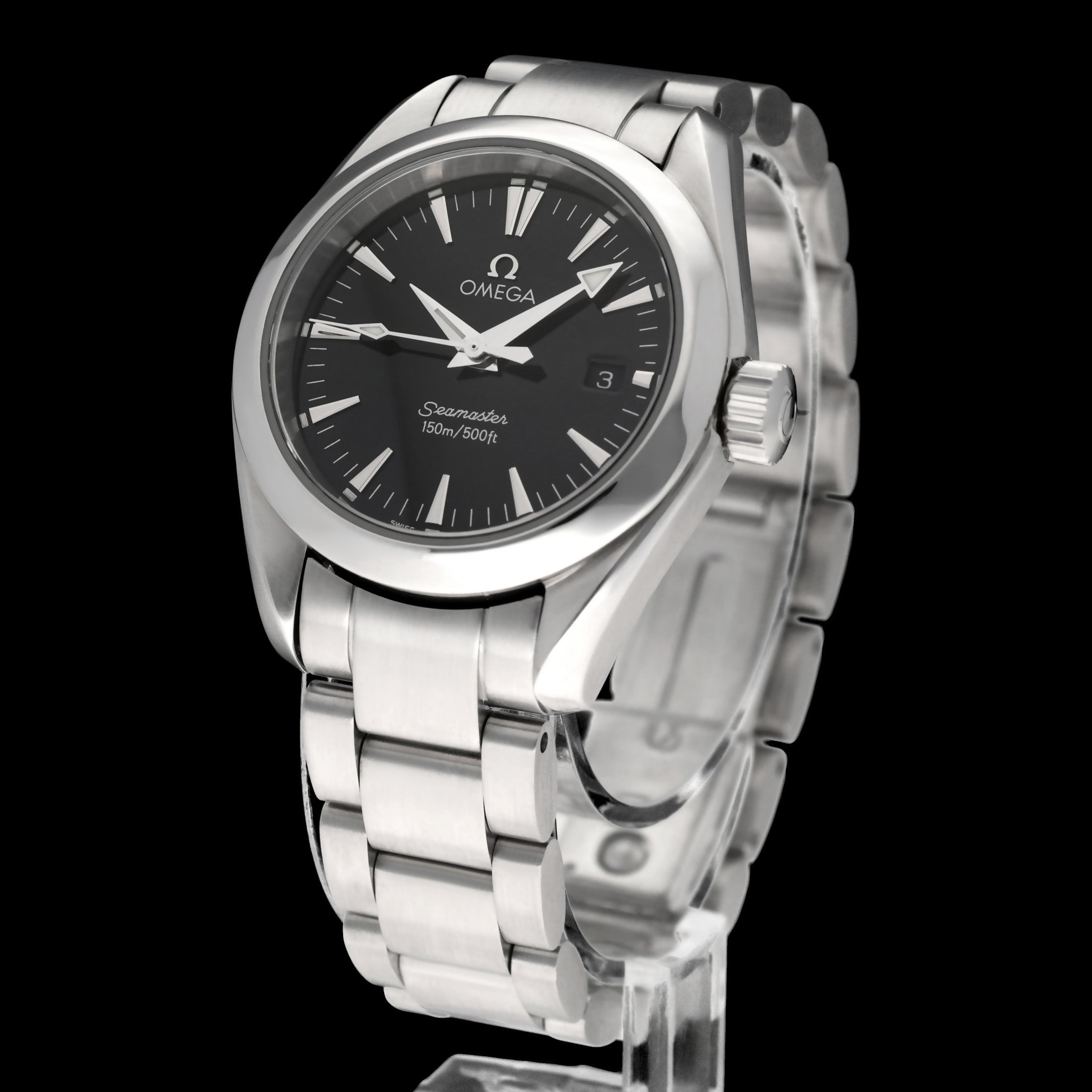 Omega Seamaster Aqua Terra 2577.50.00 - 2006 - Omega horloge - Omega kopen - Omega dames horloge - Trophies Watches