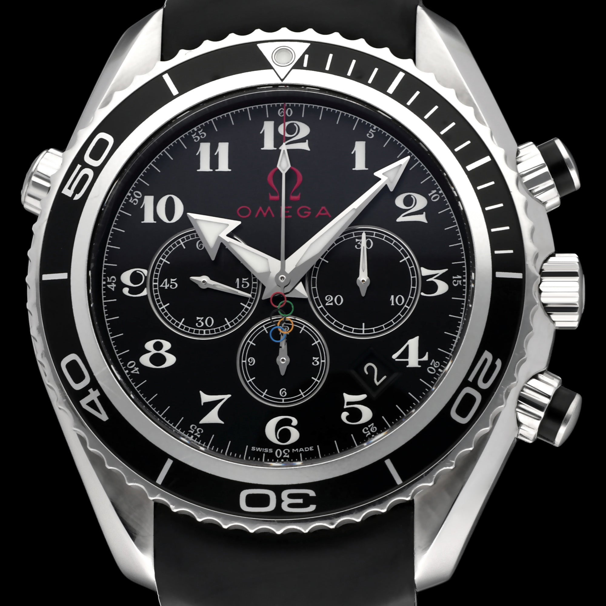Omega Seamaster Planet Ocean 222.32.46.50.01.001 - 2010 - Omega horloge - Omega kopen - Omega heren horloge - Trophies Watches