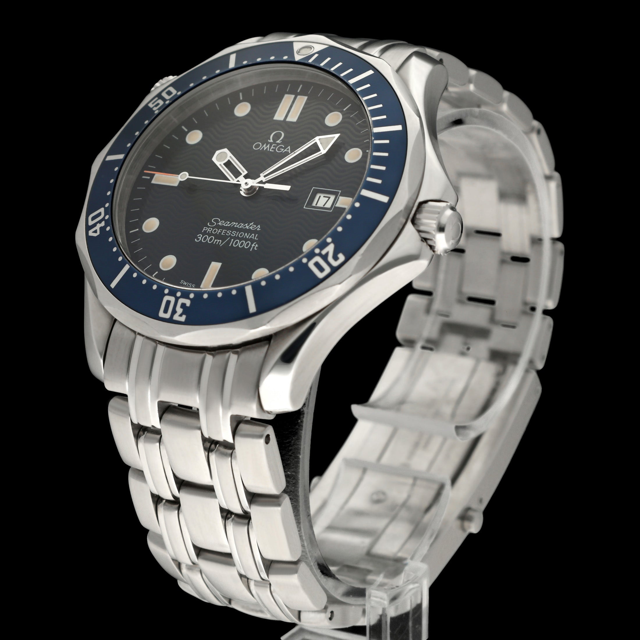 Omega Seamaster Diver 300 M 2541.80.00 - 1995 - Omega horloge - Omega kopen - Omega heren horloge - Trophies Watches