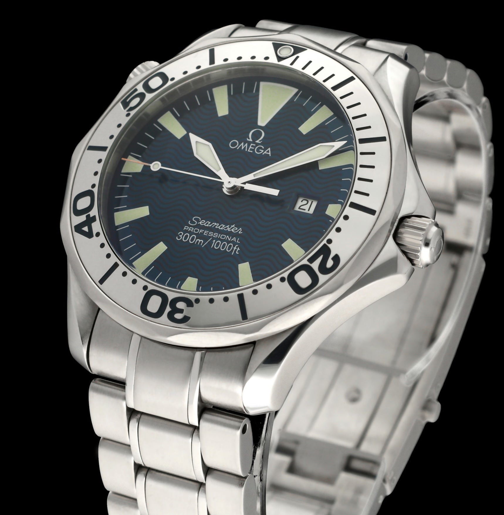Omega Seamaster Diver 300 M 2265.80.00 - 1998 - Omega horloge - Omega kopen - Omega heren horloge - Trophies Watches