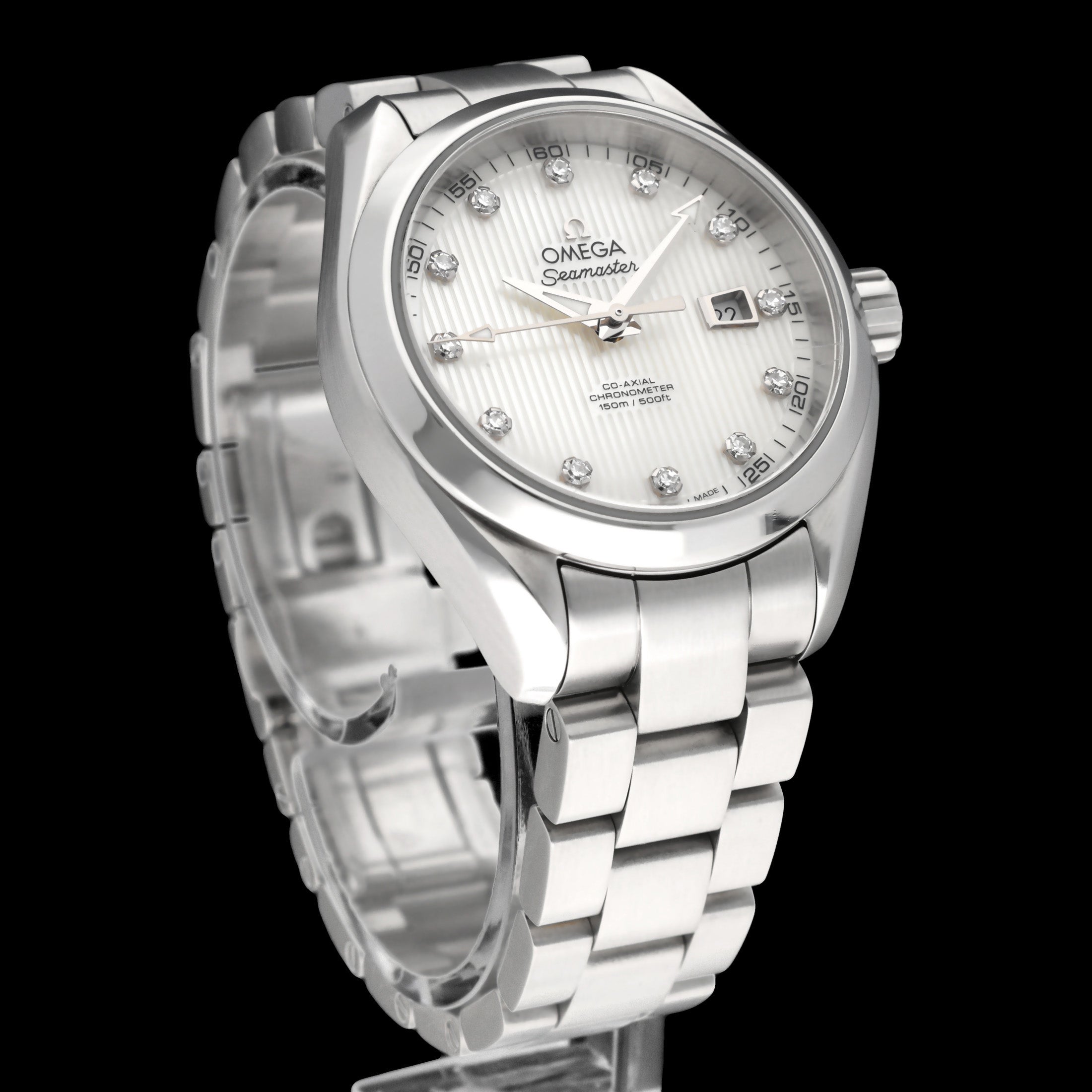 Omega Seamaster Aqua Terra Co-axial 231.10.34.20.55.001 - 2017 - Omega horloge - Omega kopen - Omega dames horloge - Trophies Watches