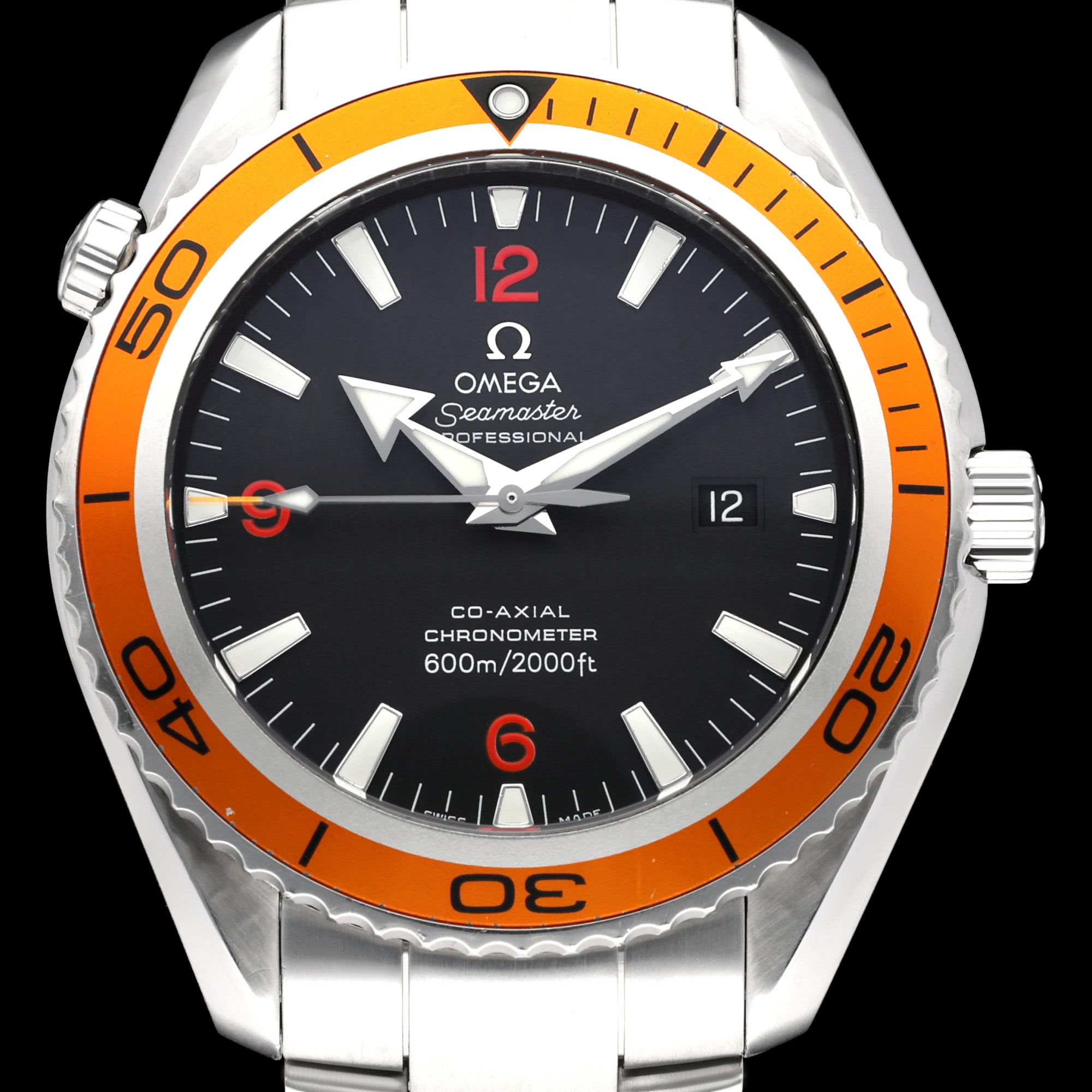 Omega Seamaster Planet Ocean 2208.50.00 - 2007 - Omega horloge - Omega kopen - Omega heren horloge - Trophies Watches