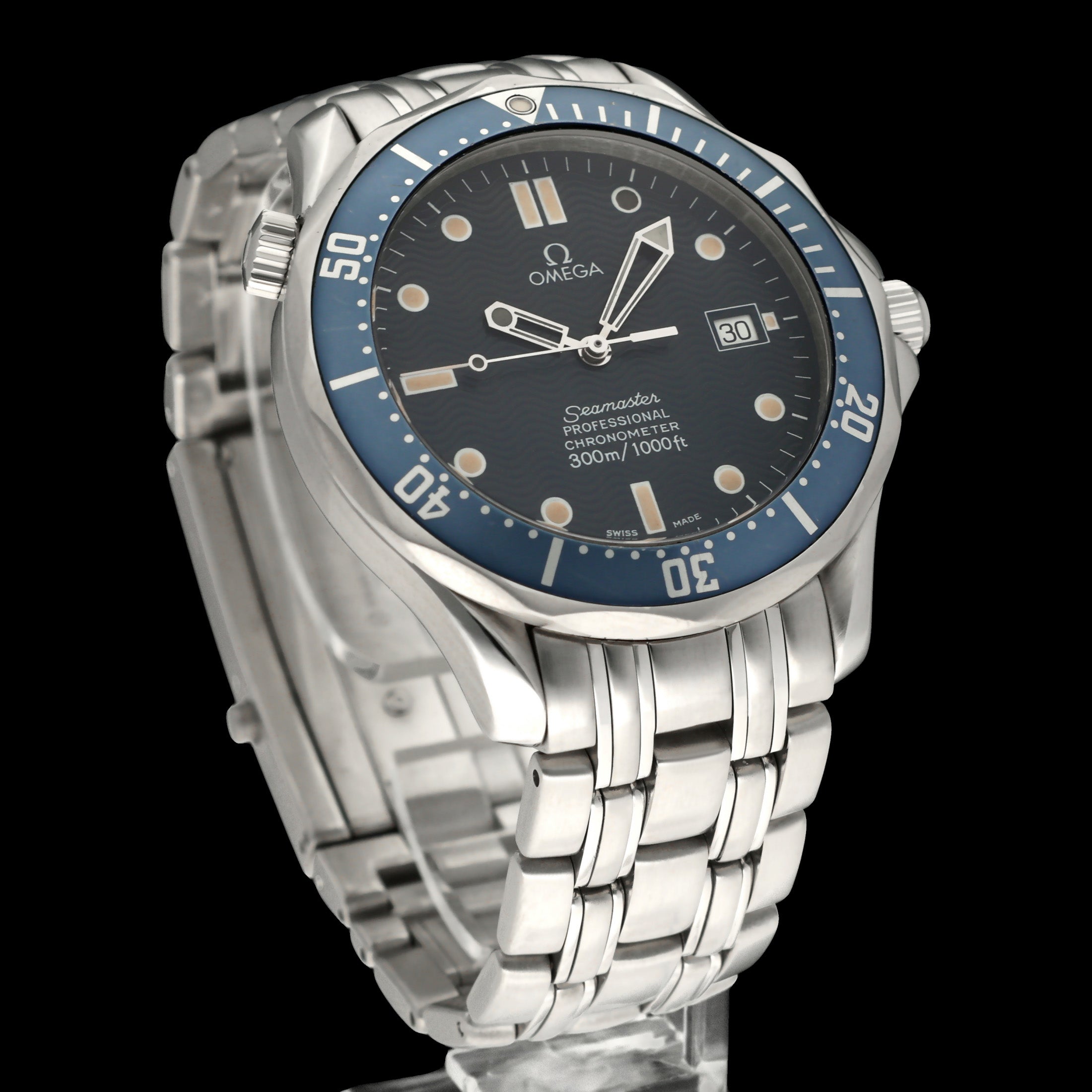 Omega Seamaster Diver 300 M 2531.80.00- 1995 - Omega horloge - Omega kopen - Omega heren horloge - Trophies Watches