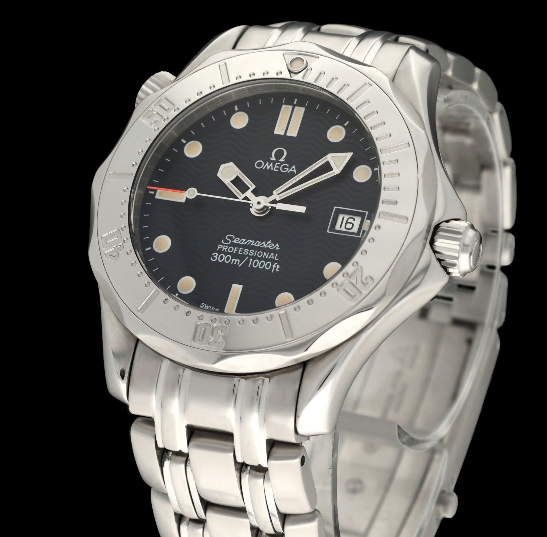 Omega Seamaster Diver 300 M 2562.80.00 - 1995 - Omega horloge - Omega kopen - Omega heren horloge - Trophies Watches