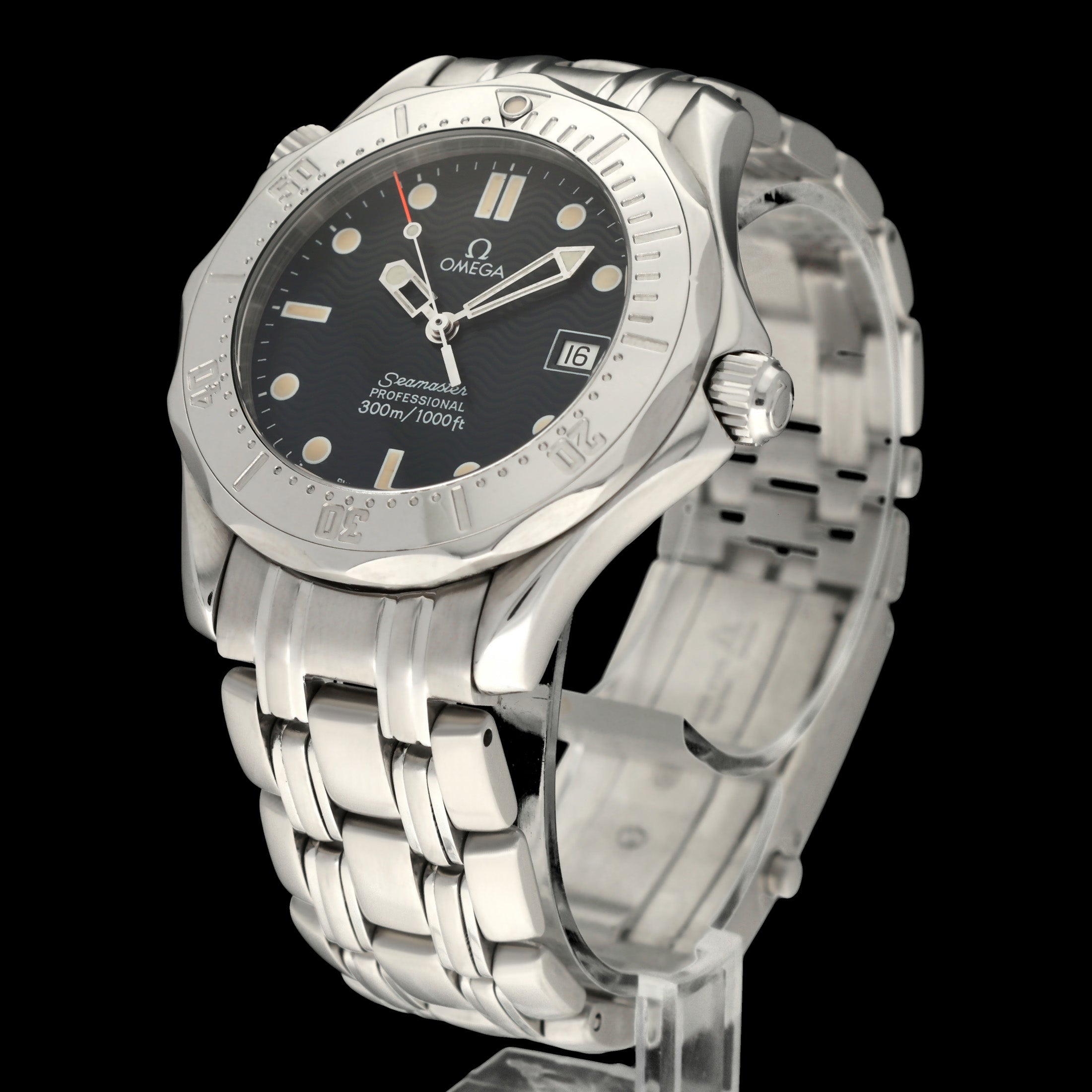 Omega Seamaster Diver 300 M 2562.80.00 - 1995 - Omega horloge - Omega kopen - Omega heren horloge - Trophies Watches