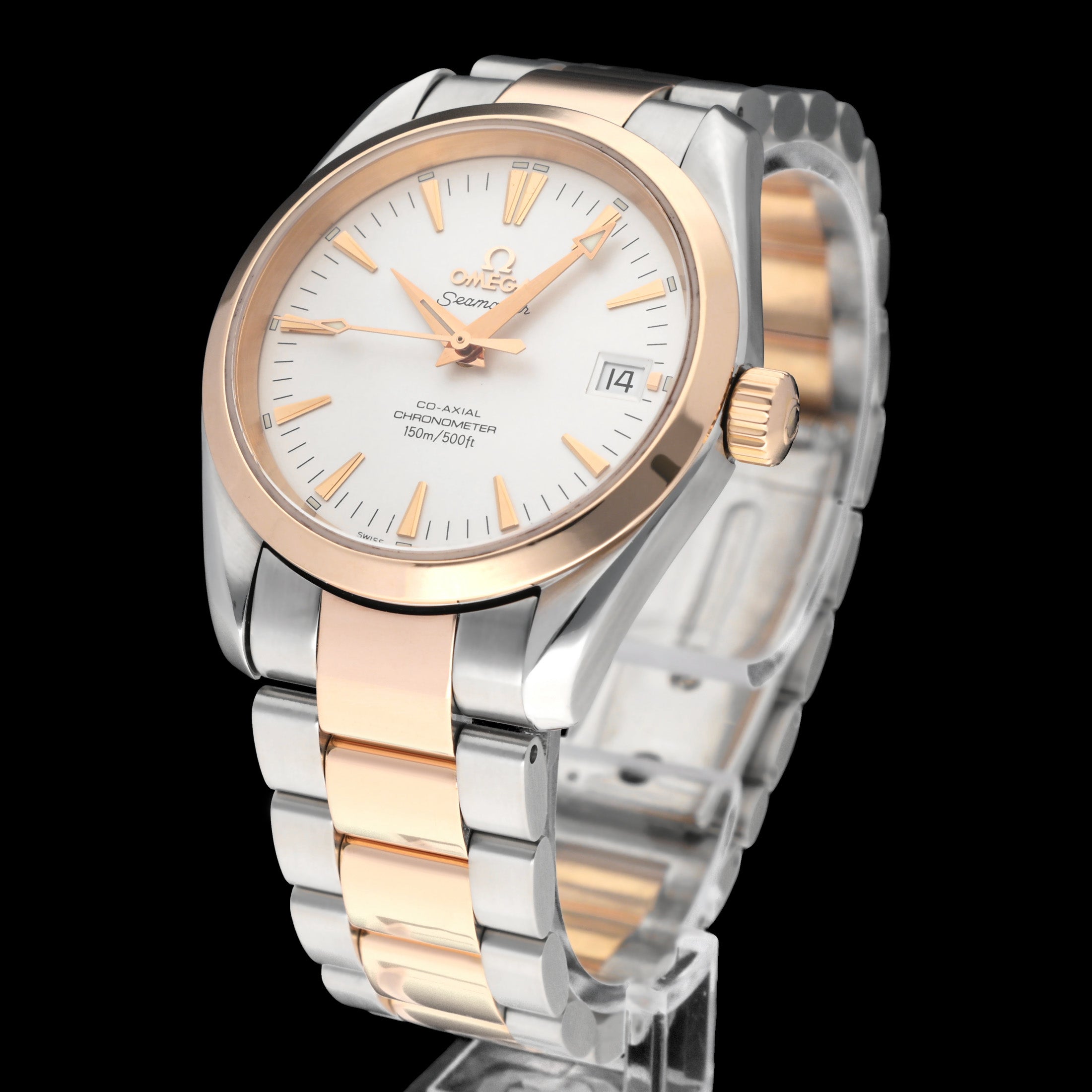 Omega Seamaster Aqua Terra Co-axial 2304.30.00 - 2008 - Omega horloge - Omega kopen - Omega heren horloge - Trophies Watches