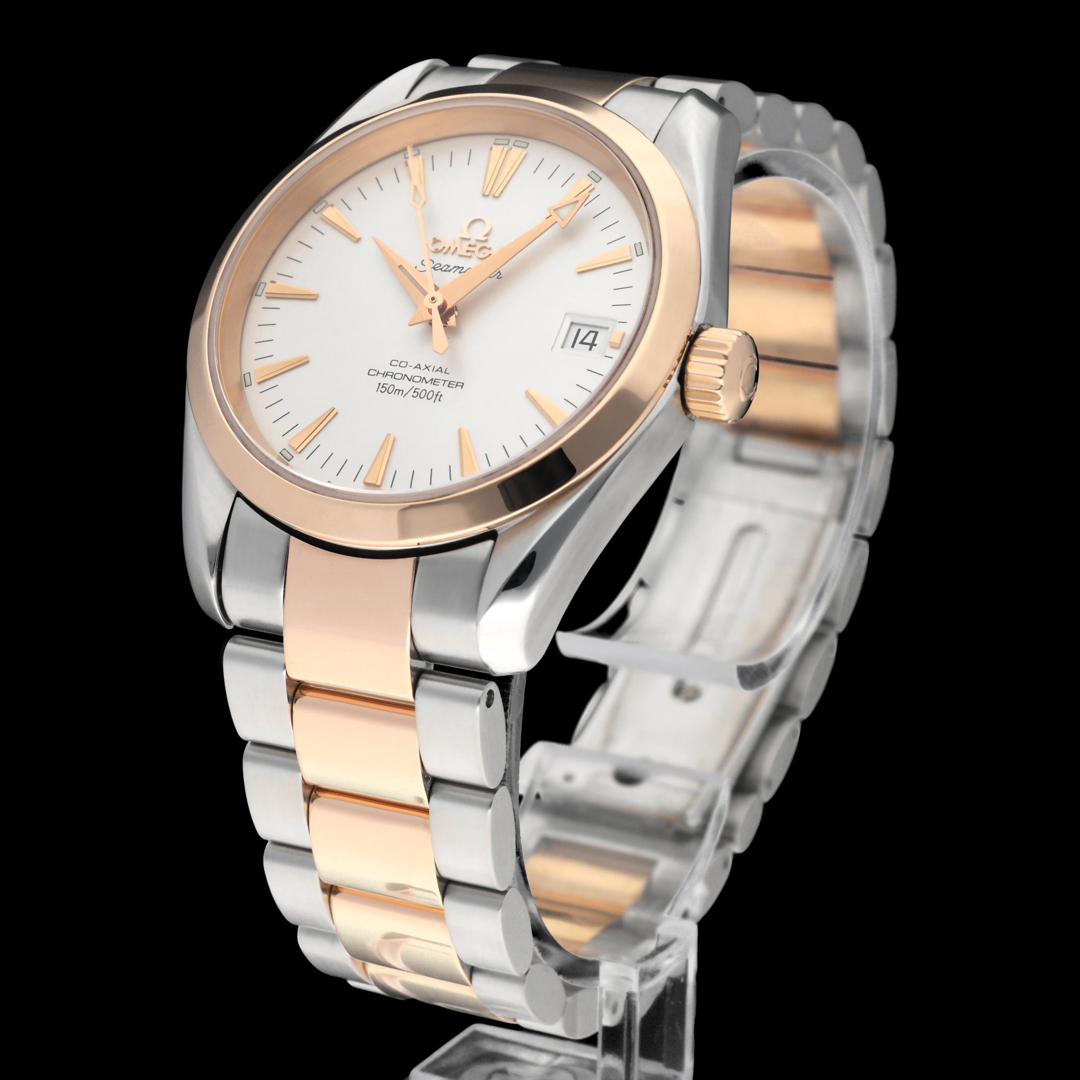 Omega Seamaster Aqua Terra Co-axial 2304.30.00 - 2008 - Omega horloge - Omega kopen - Omega heren horloge - Trophies Watches