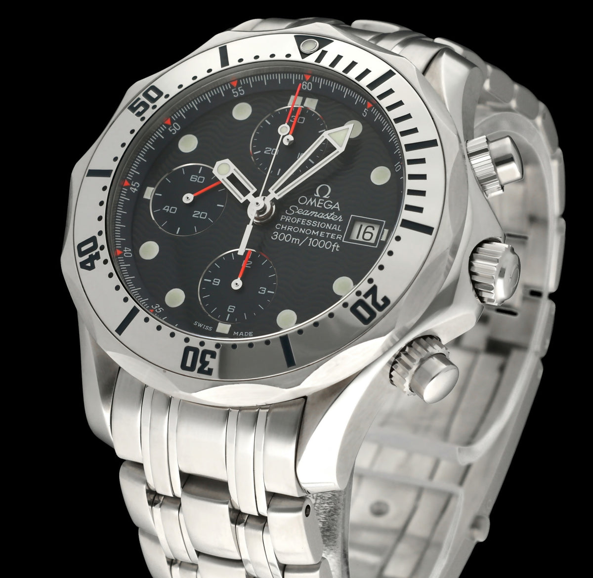 Omega Seamaster Diver 300 M 2589.30.00 - 2000 - Omega horloge - Omega kopen - Omega heren horloge - Trophies Watches