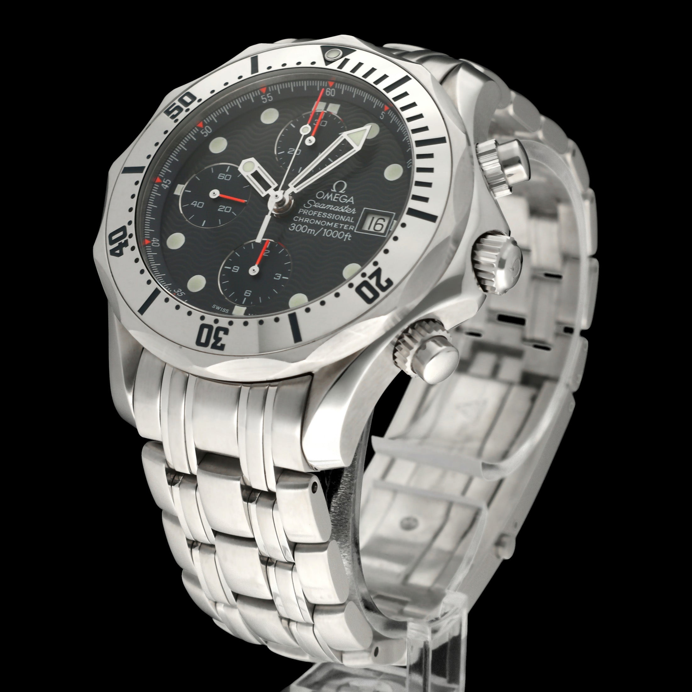 Omega Seamaster Diver 300 M 2589.30.00 - 2000 - Omega horloge - Omega kopen - Omega heren horloge - Trophies Watches