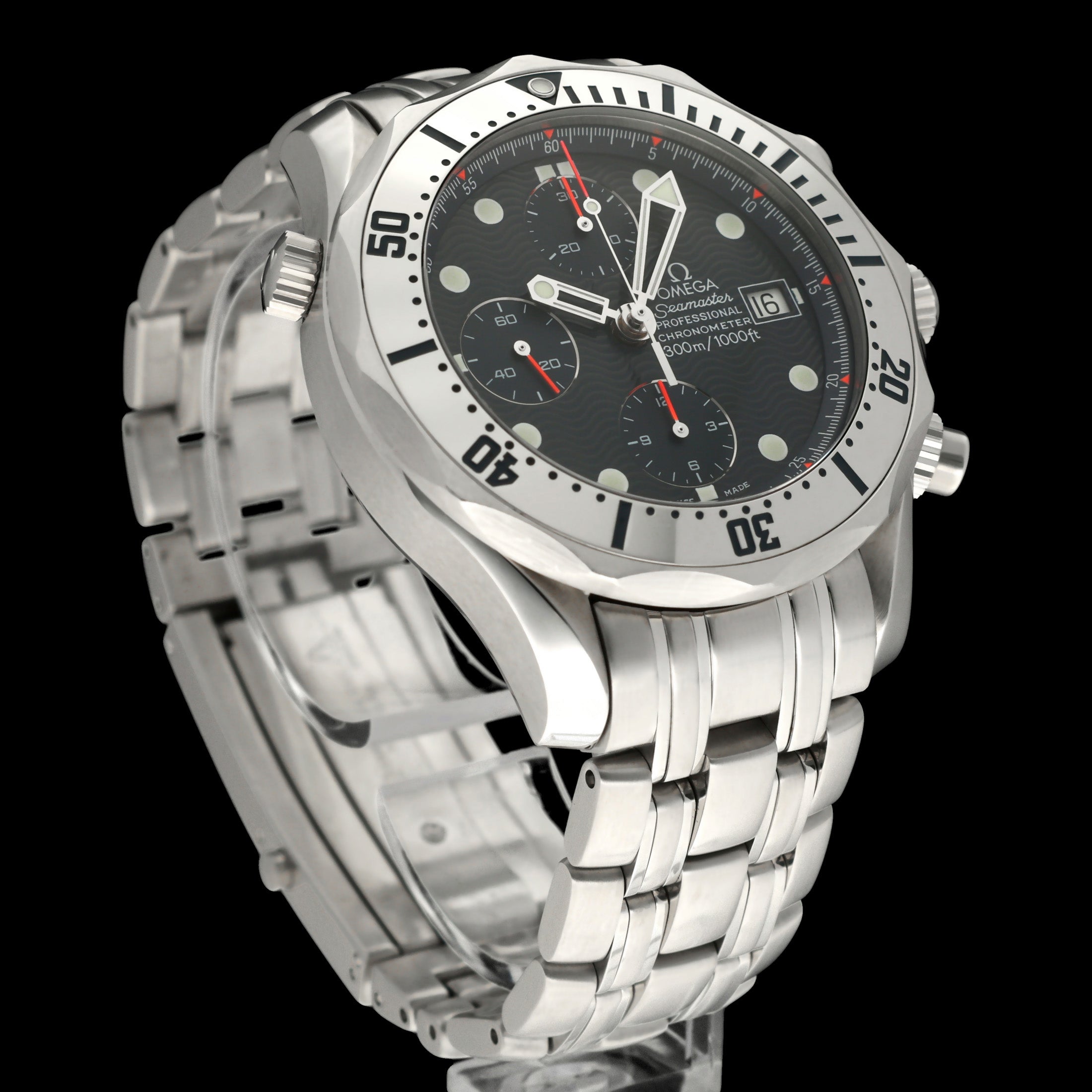 Omega Seamaster Diver 300 M 2589.30.00 - 2000 - Omega horloge - Omega kopen - Omega heren horloge - Trophies Watches