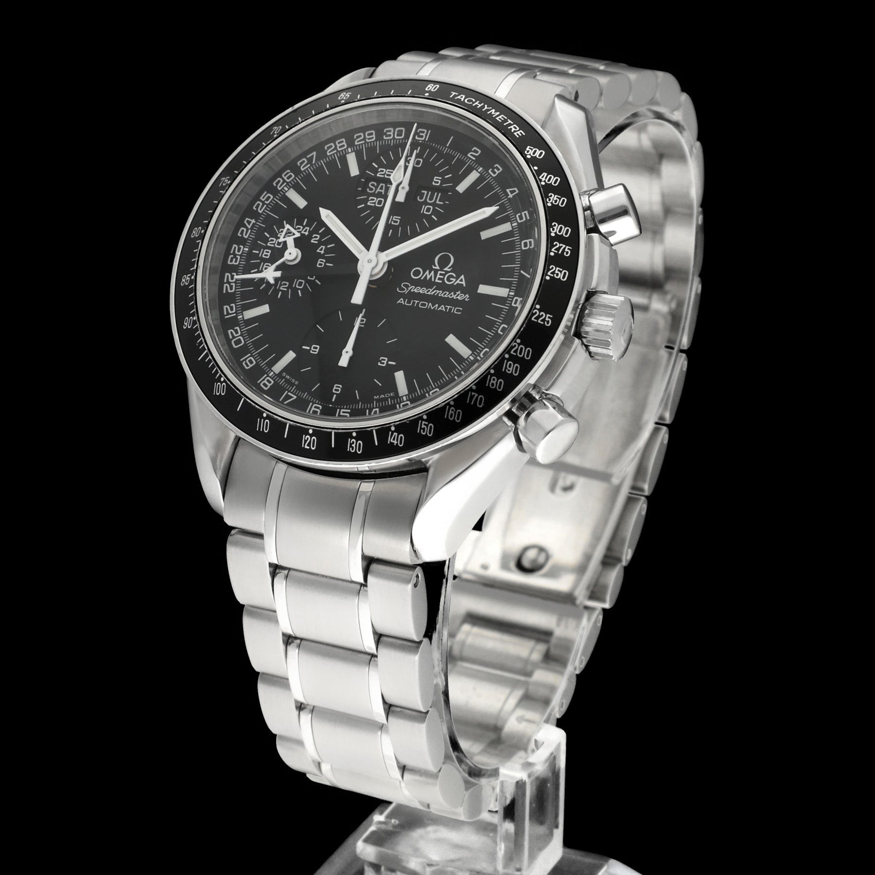 Omega Speedmaster Day Date 3520.50.00 - 1998 - Omega horloge - Omega kopen - Omega heren horloge - Trophies Watches