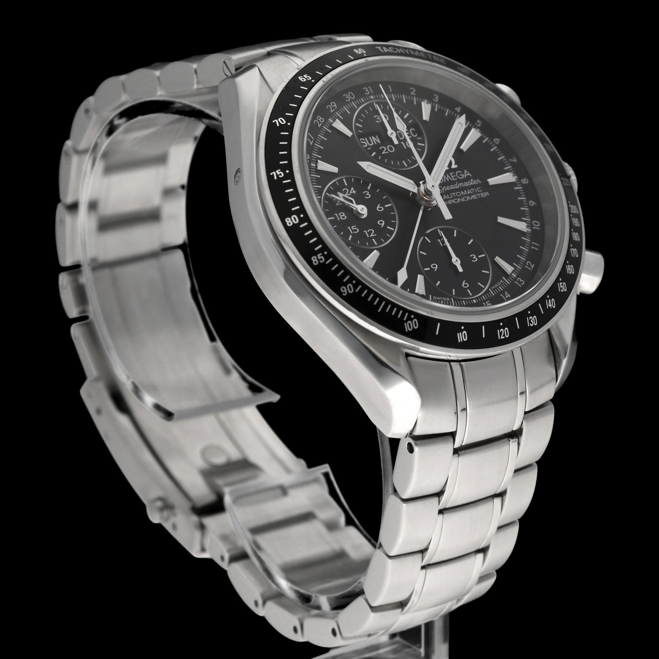 Omega Speedmaster Day Date 3220.50.00 - 2008 - Omega horloge - Omega kopen - Omega heren horloge - Trophies Watches