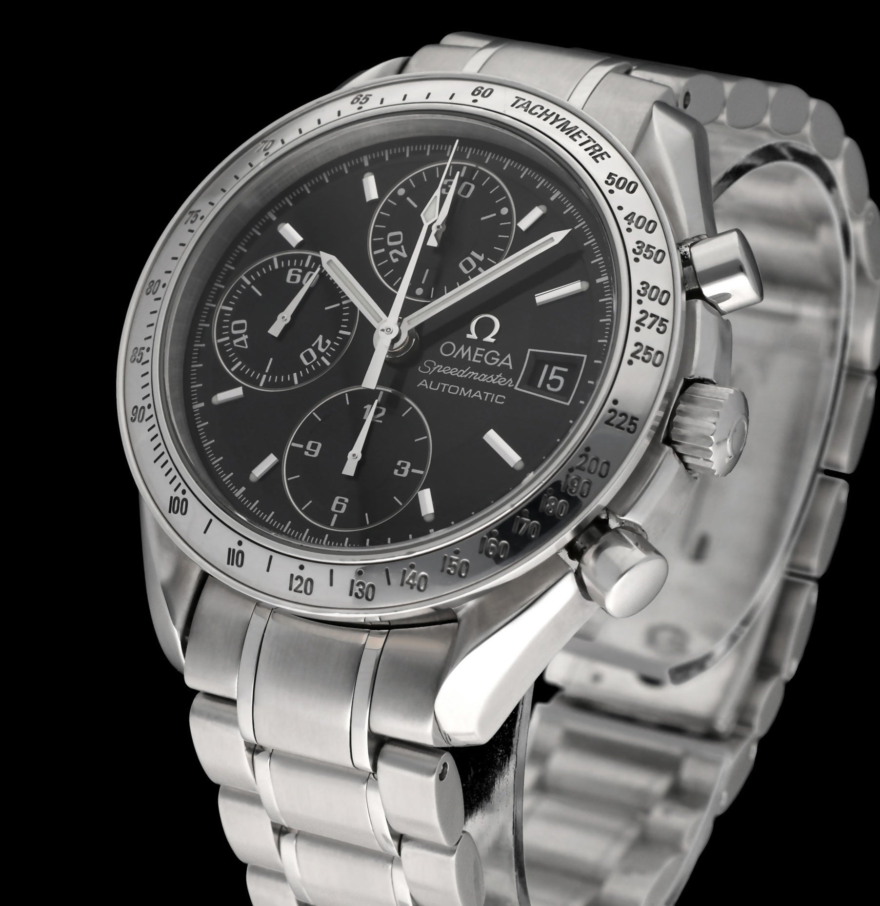 Omega Speedmaster 3513.50.00 - 2001 - Omega horloge - Omega kopen - Omega heren horloge - Trophies Watches