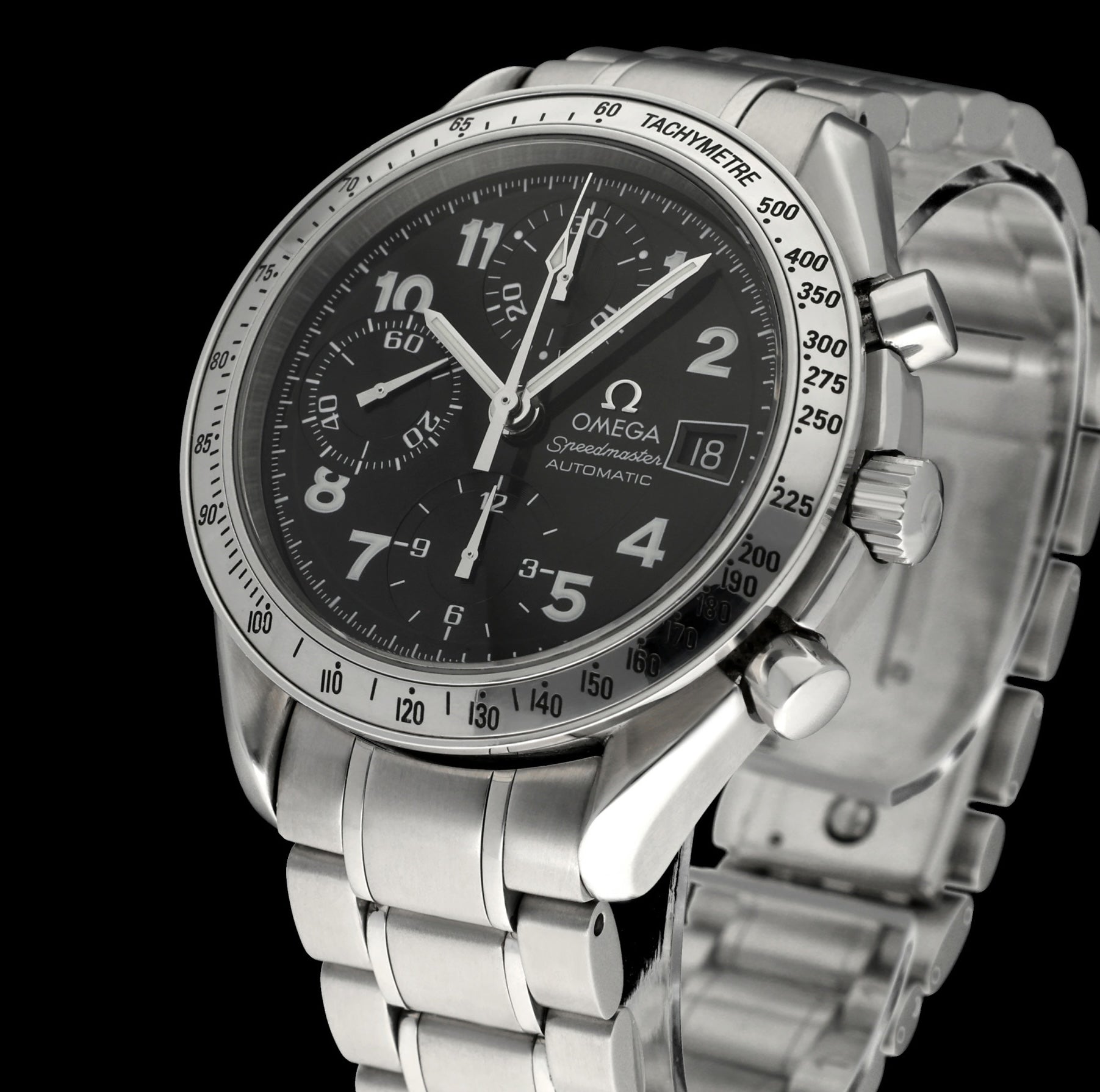 Omega Speedmaster 3513.52.00 - 2002 - Omega horloge - Omega kopen - Omega heren horloge - Trophies Watches