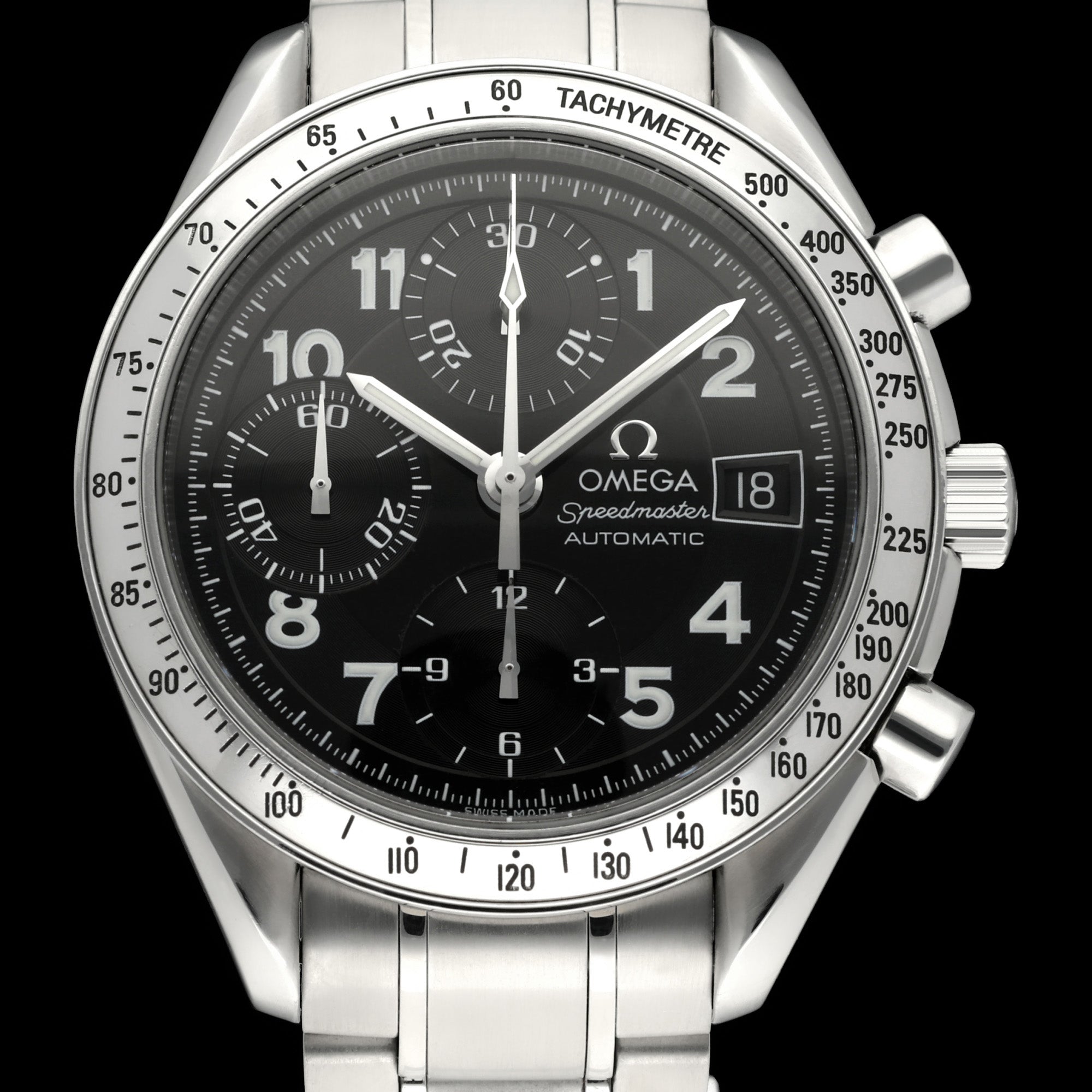 Omega Speedmaster 3513.52.00 - 2002 - Omega horloge - Omega kopen - Omega heren horloge - Trophies Watches