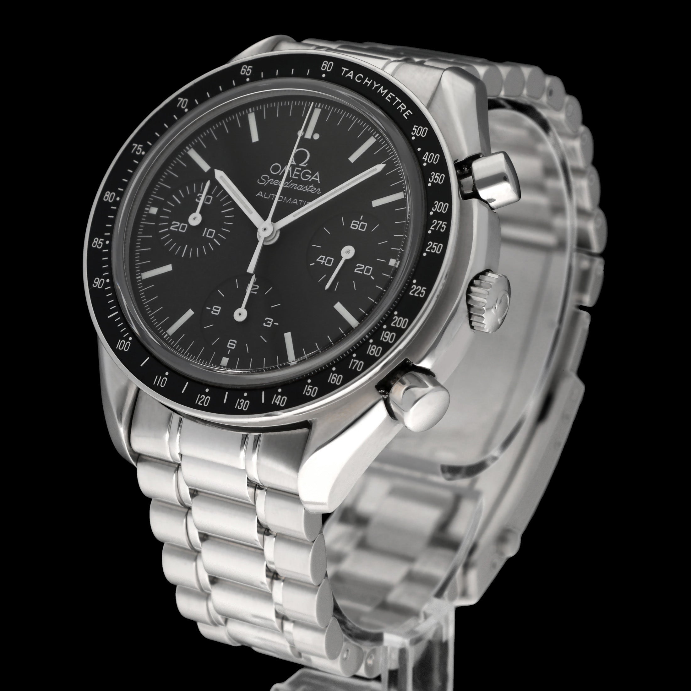 Omega Speedmaster Reduced 3539.50.00 - 2008 - Omega horloge - Omega kopen - Omega heren horloge - Trophies Watches