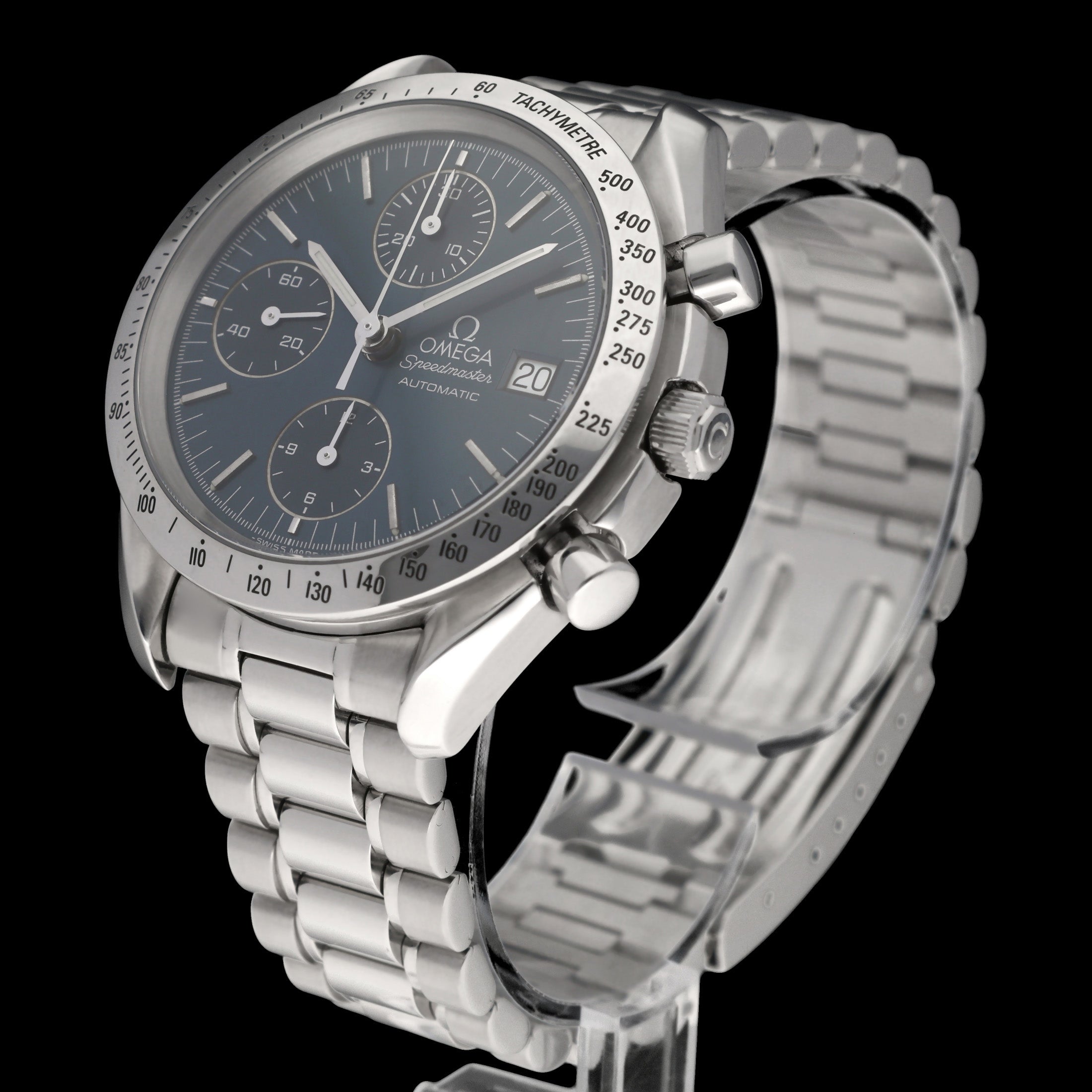 Omega Speedmaster 3511.80.00 - 1995 - Omega horloge - Omega kopen - Omega heren horloge - Trophies Watches