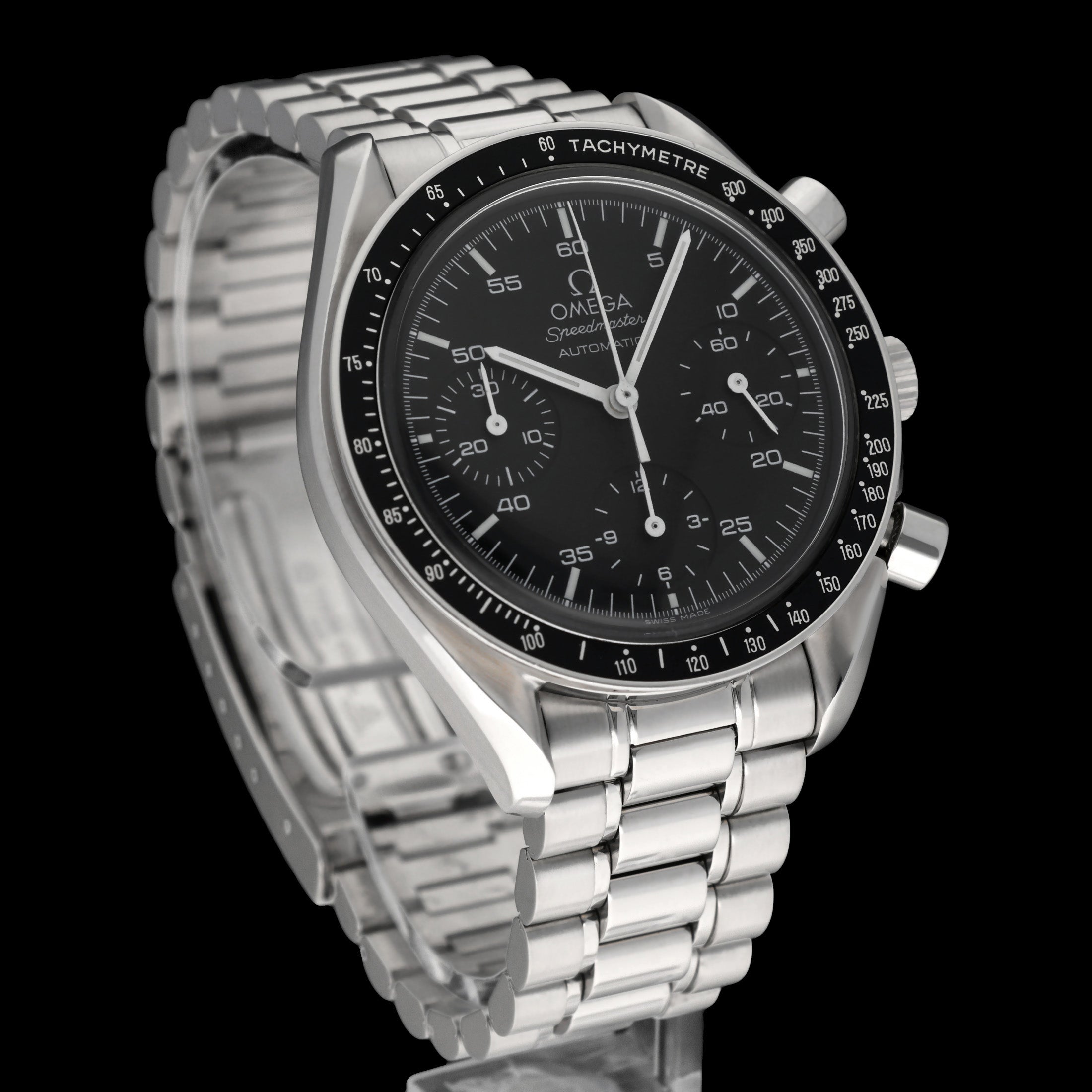 Omega Speedmaster Reduced 3510.50.00 - 2001 - Omega horloge - Omega kopen - Omega heren horloge - Trophies Watches