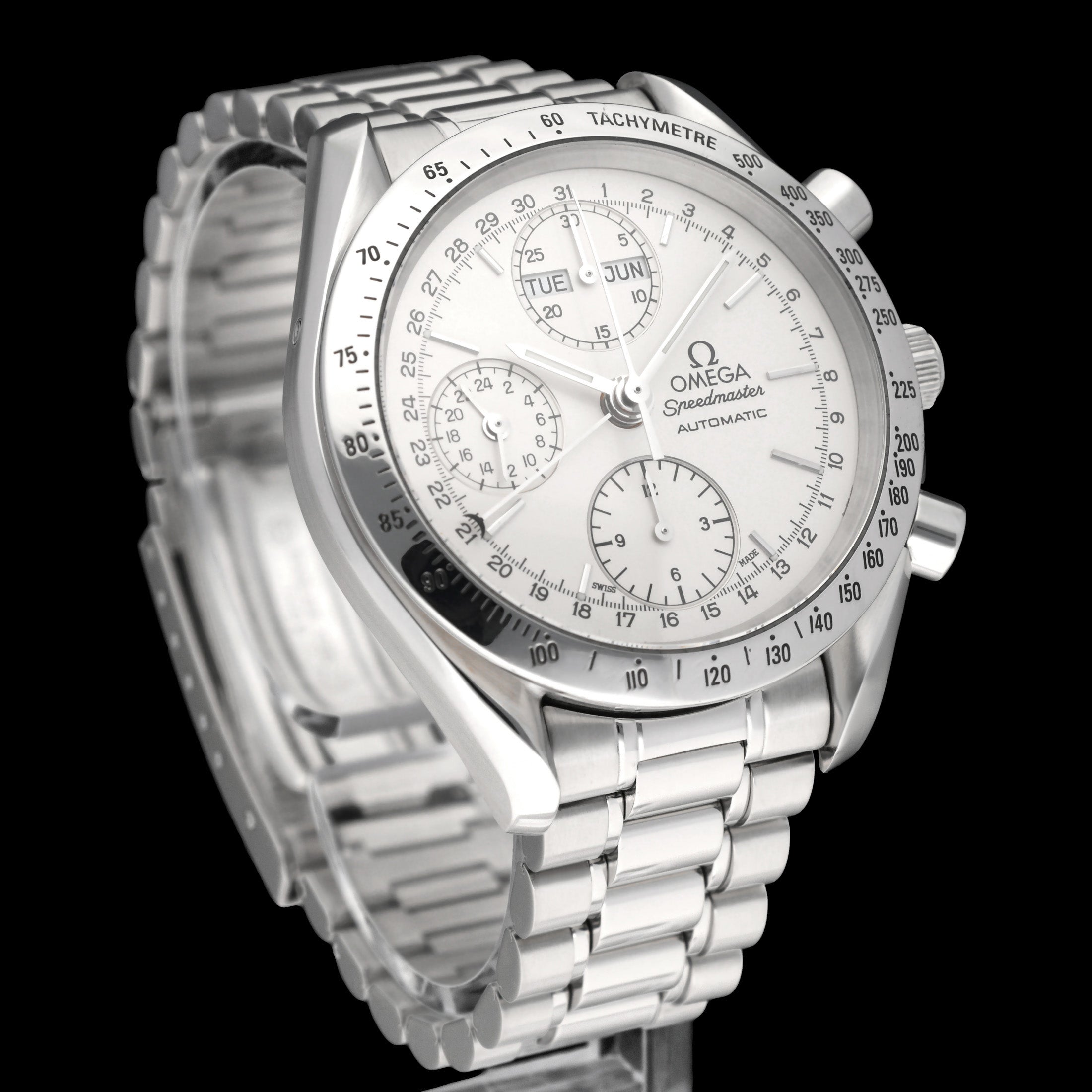 Omega Speedmaster Day Date 3521.30.00 - 1998 - Omega horloge - Omega kopen - Omega heren horloge - Trophies Watches