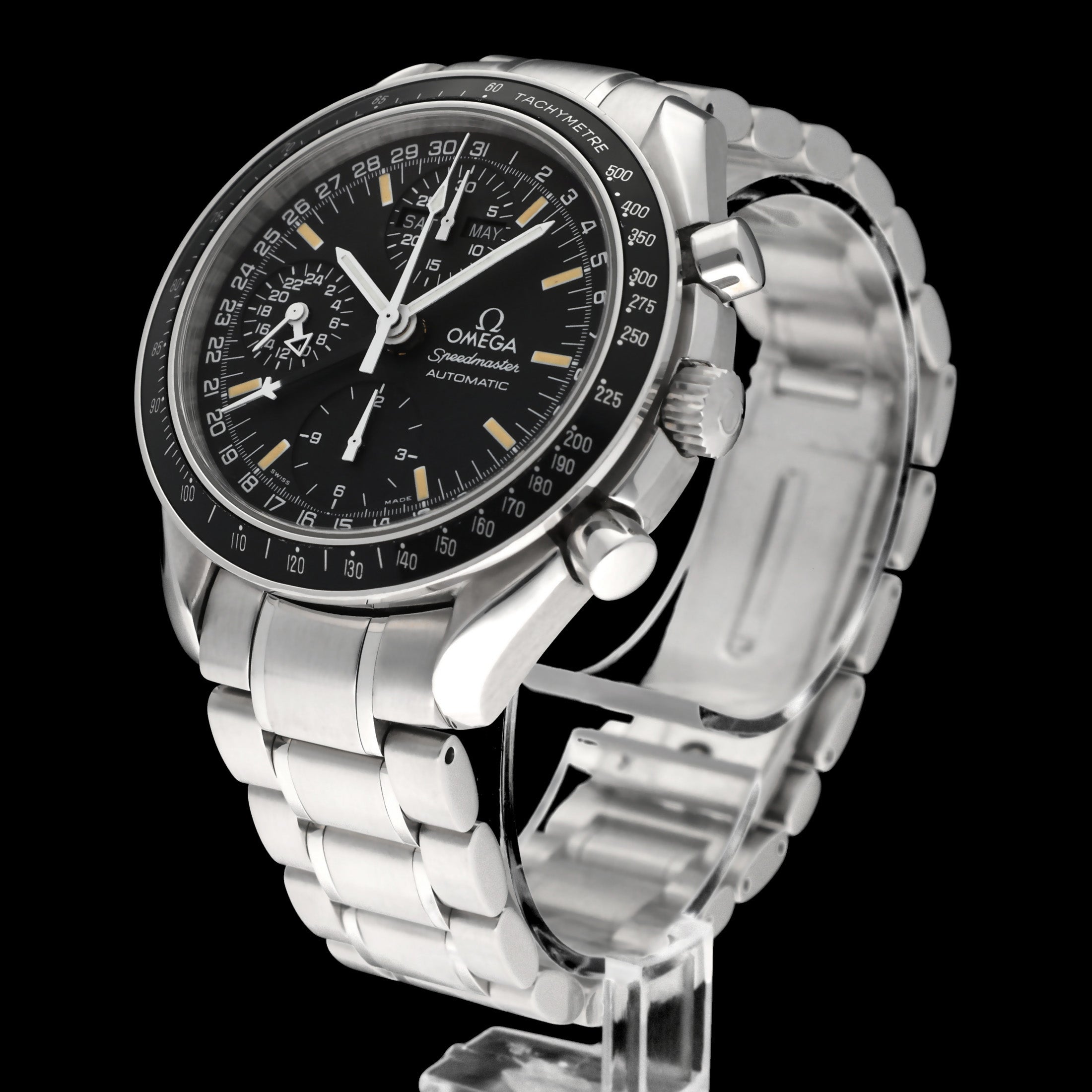 Omega Speedmaster Day Date 3520.50.00 - 1998 - Omega horloge - Omega kopen - Omega heren horloge - Trophies Watches