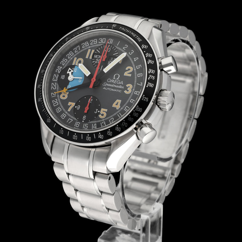 Omega Speedmaster Day Date 3520.53.00 - 1998 - Omega horloge - Omega kopen - Omega heren horloge - Trophies Watches