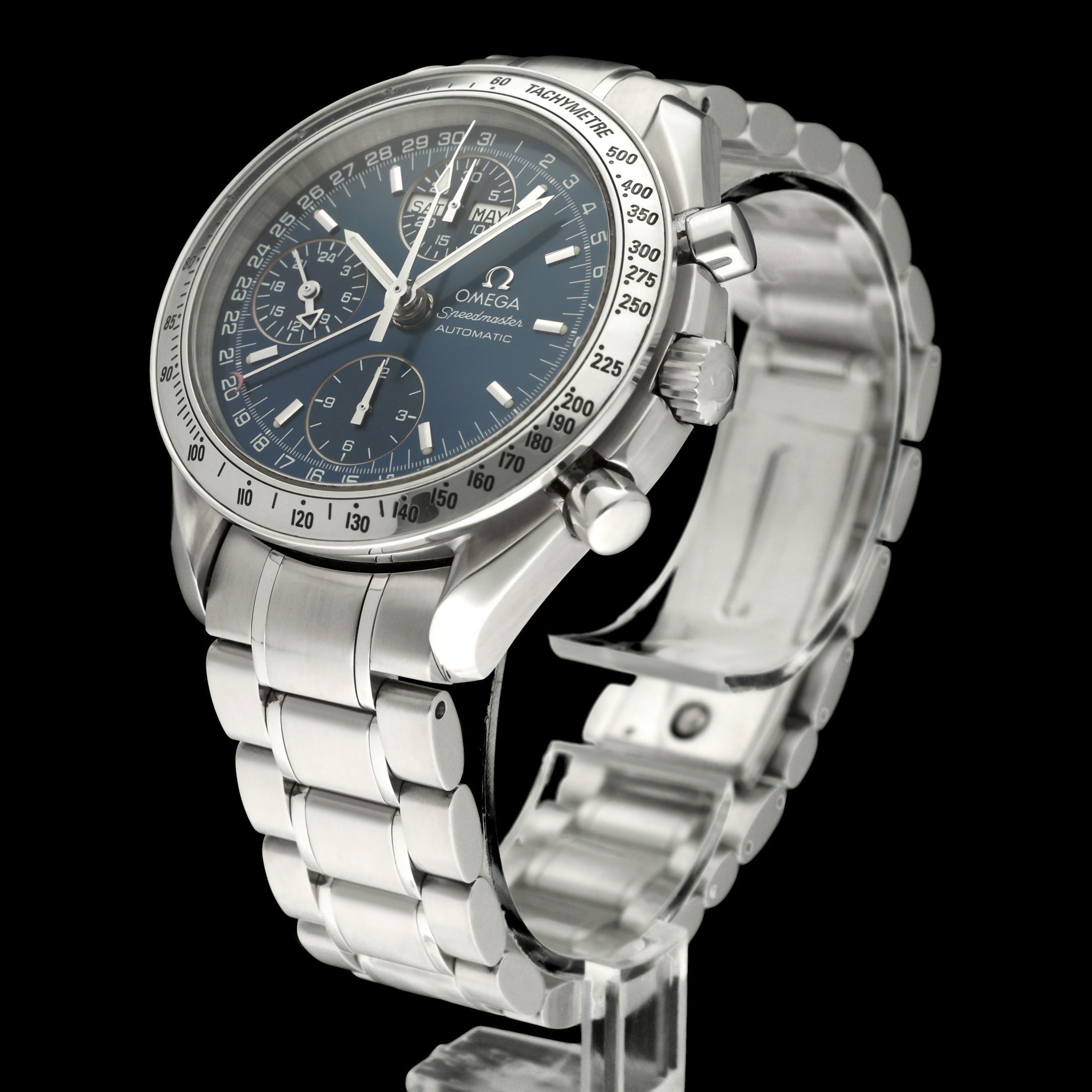 Omega Speedmaster Day Date 3523.80.00 - 2000 - Omega horloge - Omega kopen - Omega heren horloge - Trophies Watches