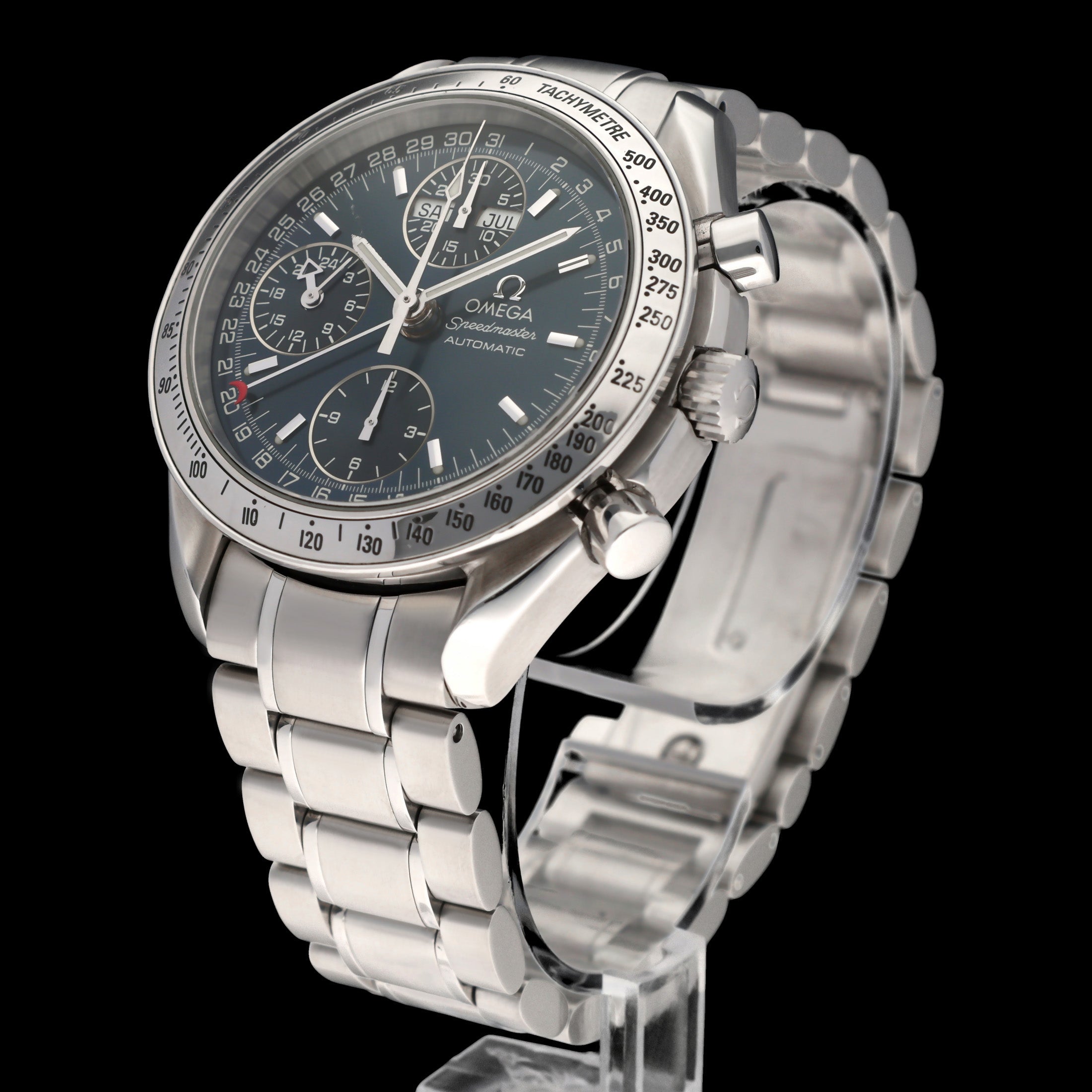 Omega Speedmaster Day Date 3523.80.00 - 1998 - Omega horloge - Omega kopen - Omega heren horloge - Trophies Watches